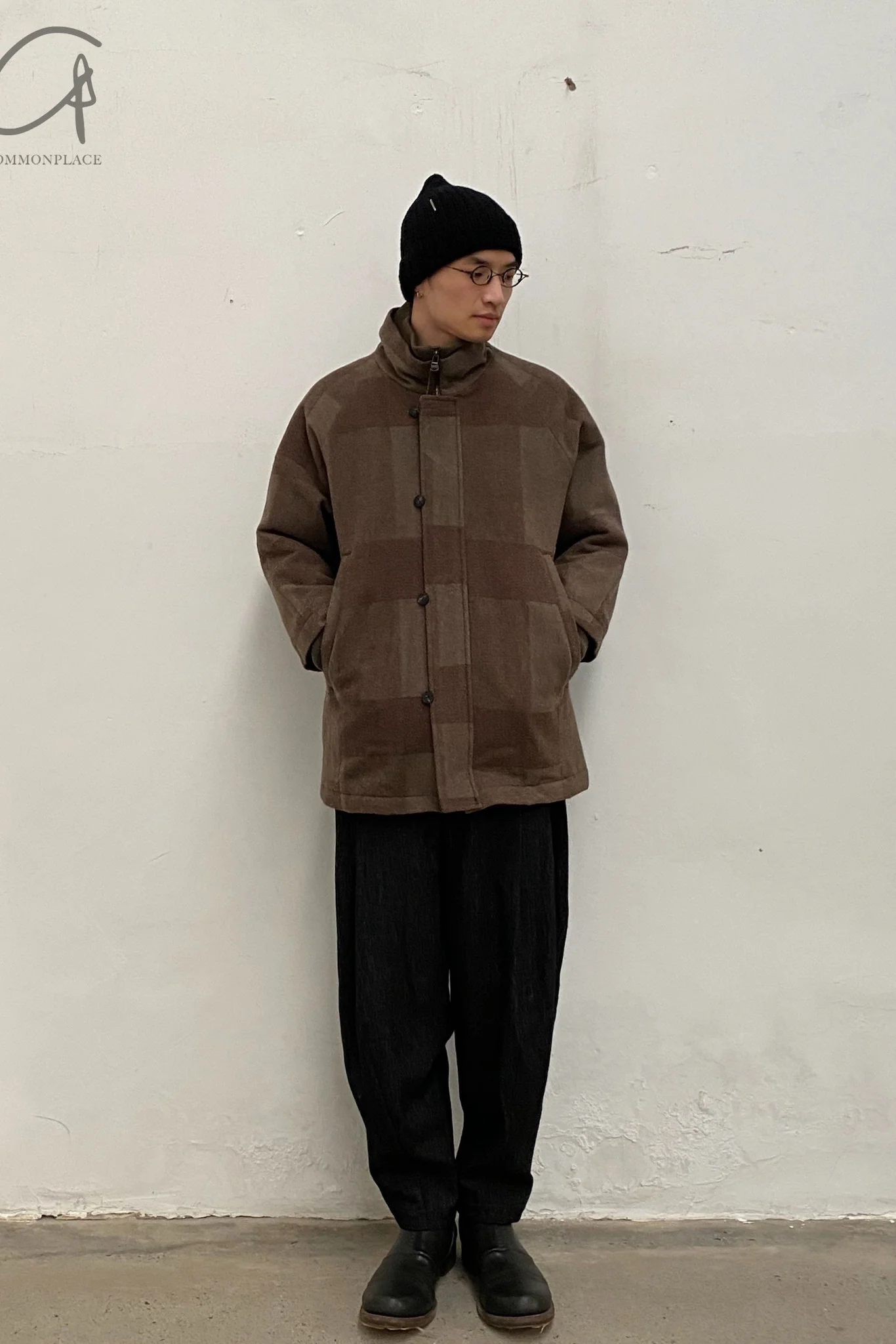 DEVOA wool pants PTN-SHC black - Image 9