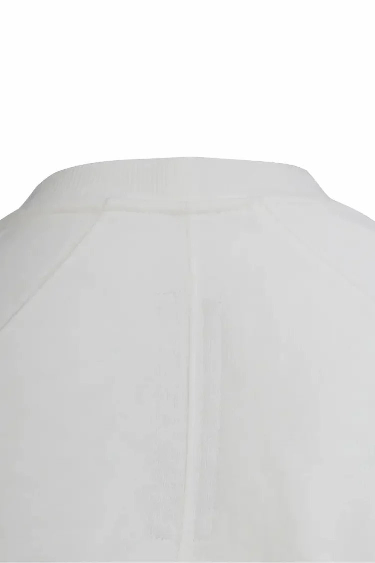 Drkshdw by Rick Owens (woven long-sleeved sweatshirt-baseball shirt) DU17S5271 F 11 MILK - Image 6
