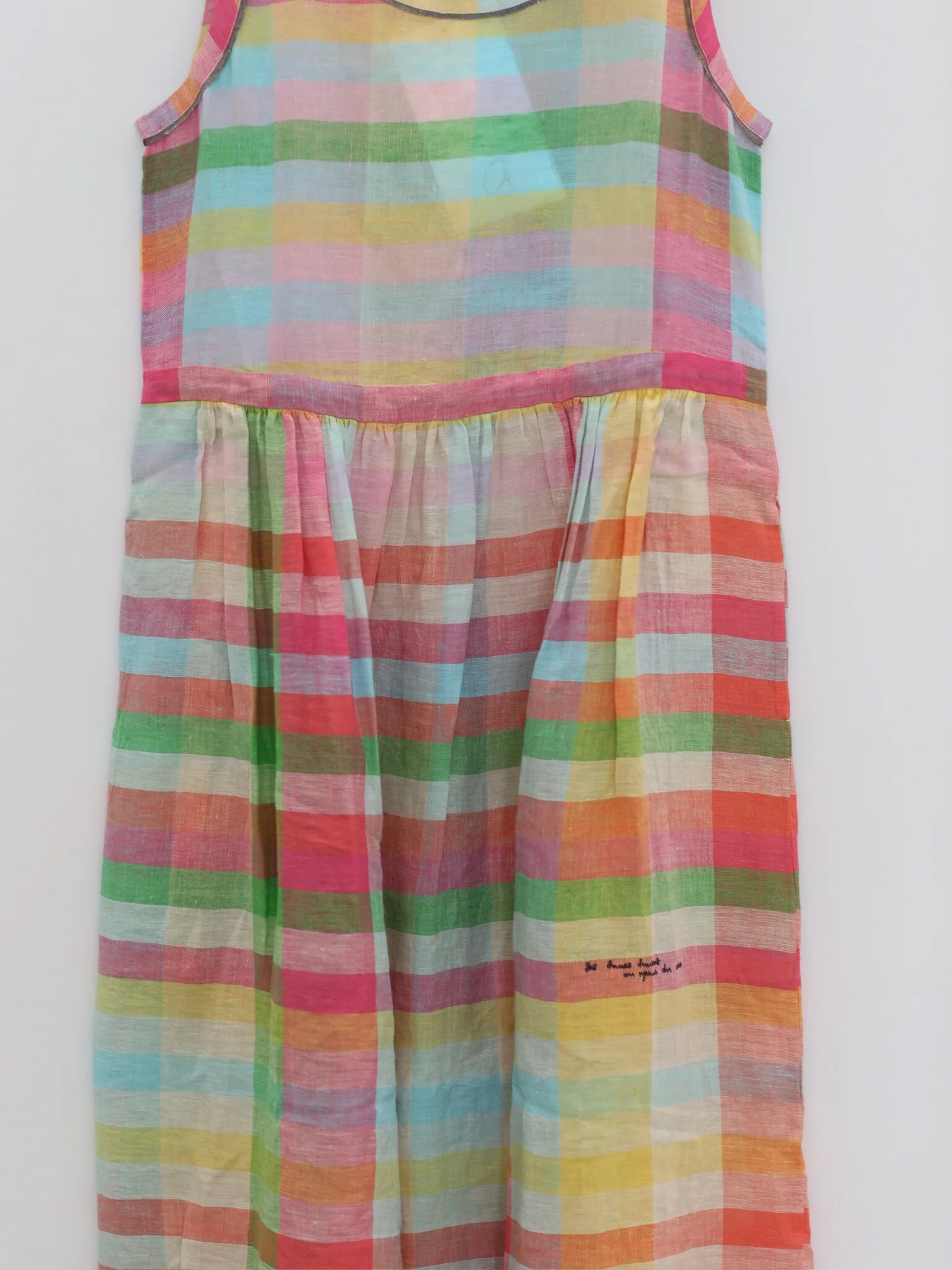 EKA Spring/Summer 2026 Sleeveless Fitted Waist Easy-to-Wear Summer Dress EKA-SS26198ICHIKO-2-MULTICOLOR - Image 6