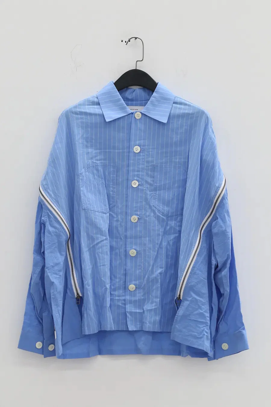 FACETASM Striped Zip Shirt MIMI-SH-U03 - Image 18