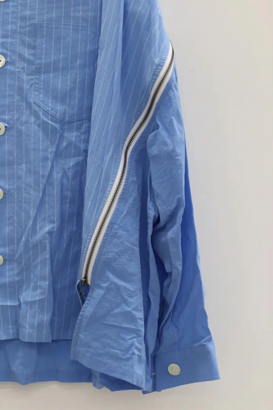 FACETASM Striped Zip Shirt MIMI-SH-U03 - Image 20