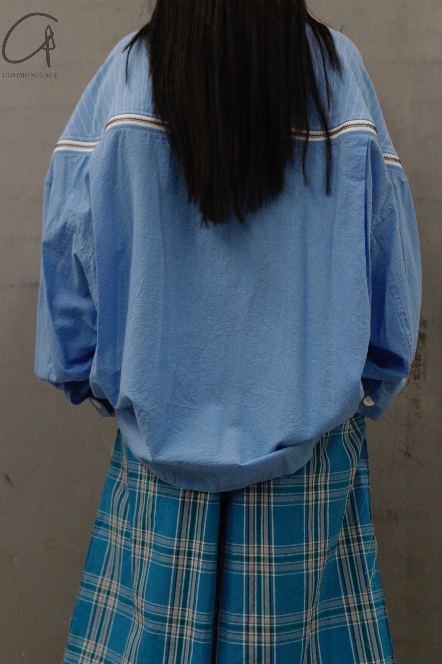 FACETASM Striped Zip Shirt MIMI-SH-U03 - Image 3