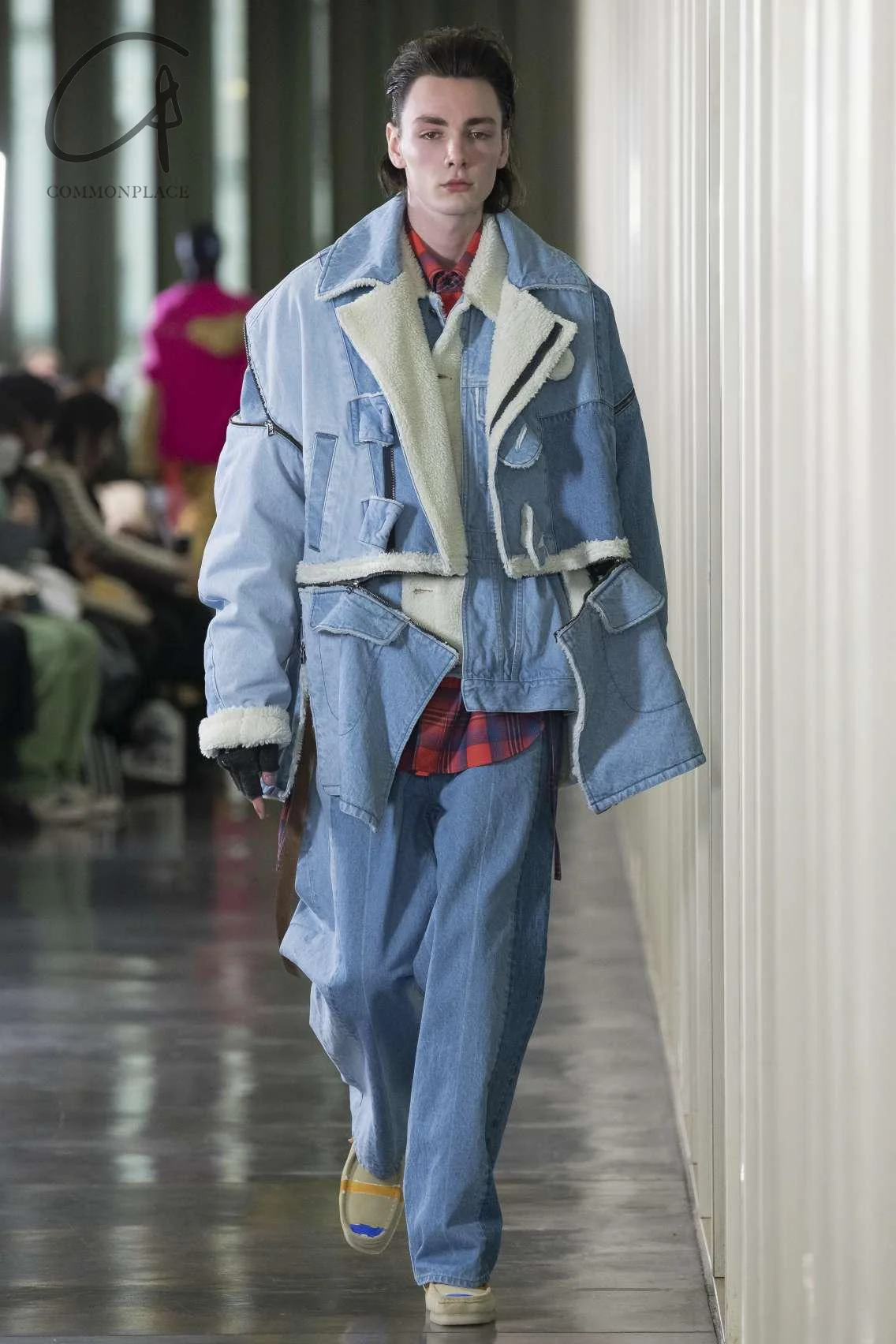 FACETASM patchwork trousers MKS-PT-M10 - Image 5