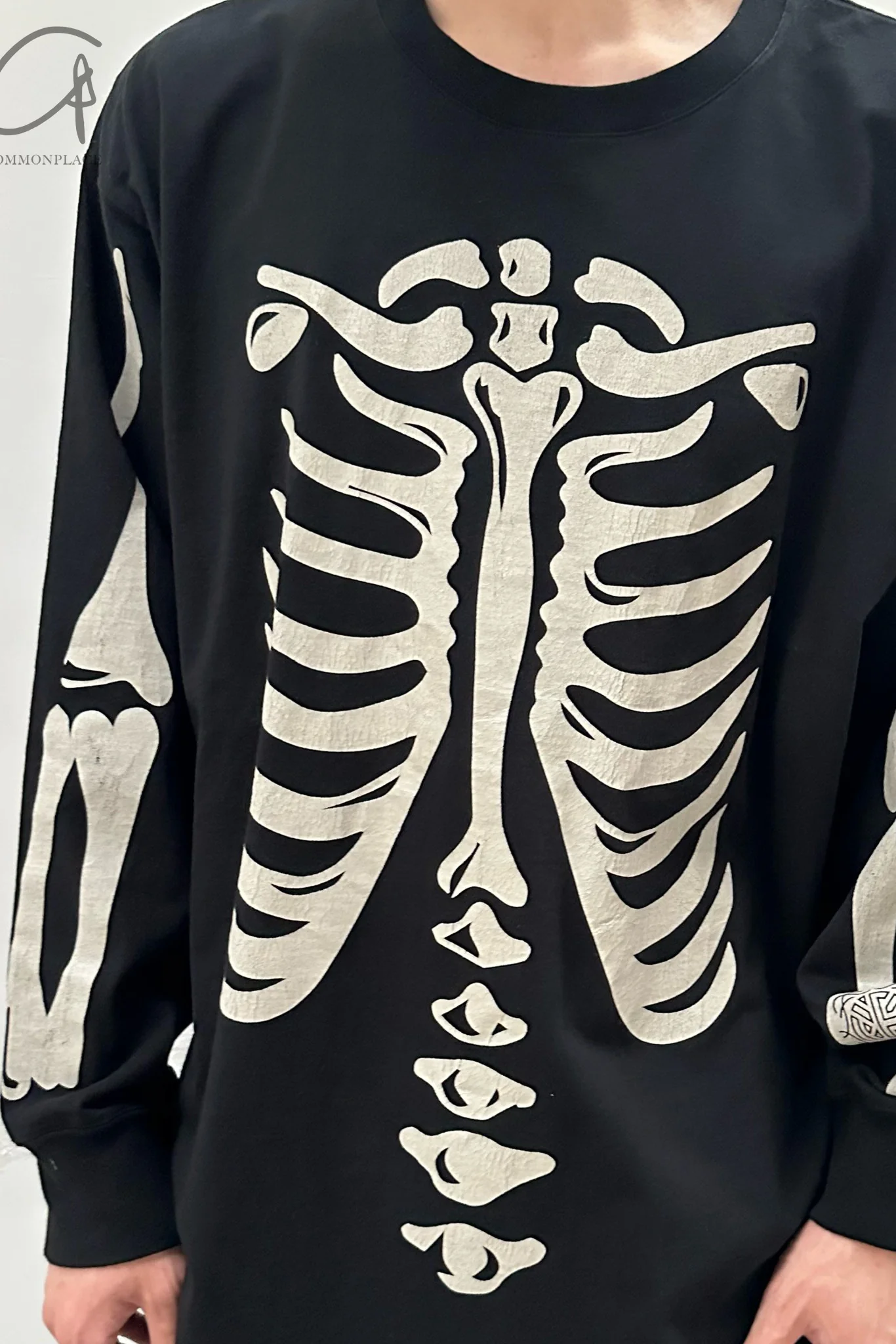FACETASM skeleton print T-shirt ABH-TEE-U09 black - Image 6