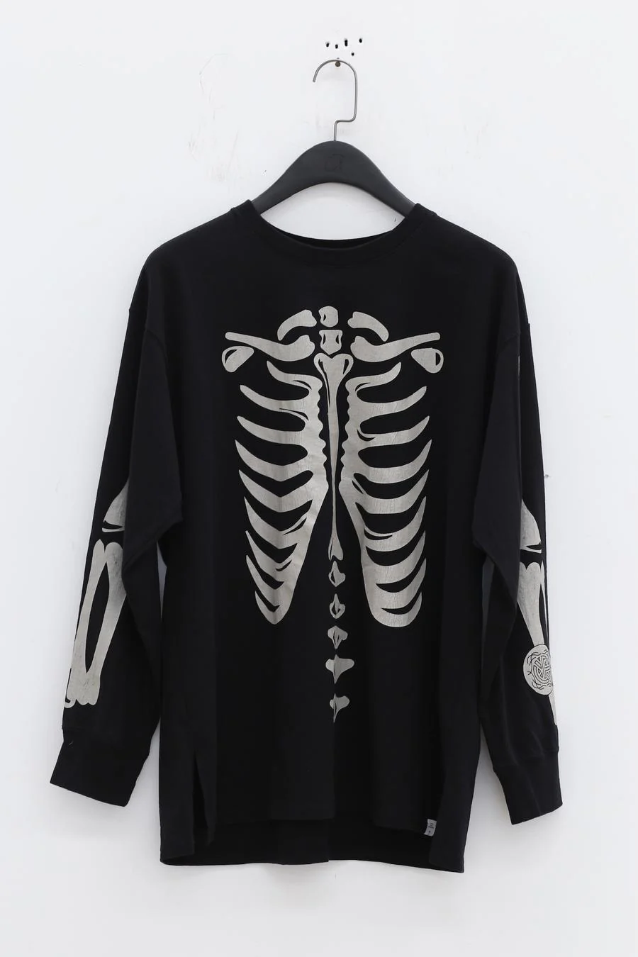 FACETASM skeleton print T-shirt ABH-TEE-U09 black - Image 7