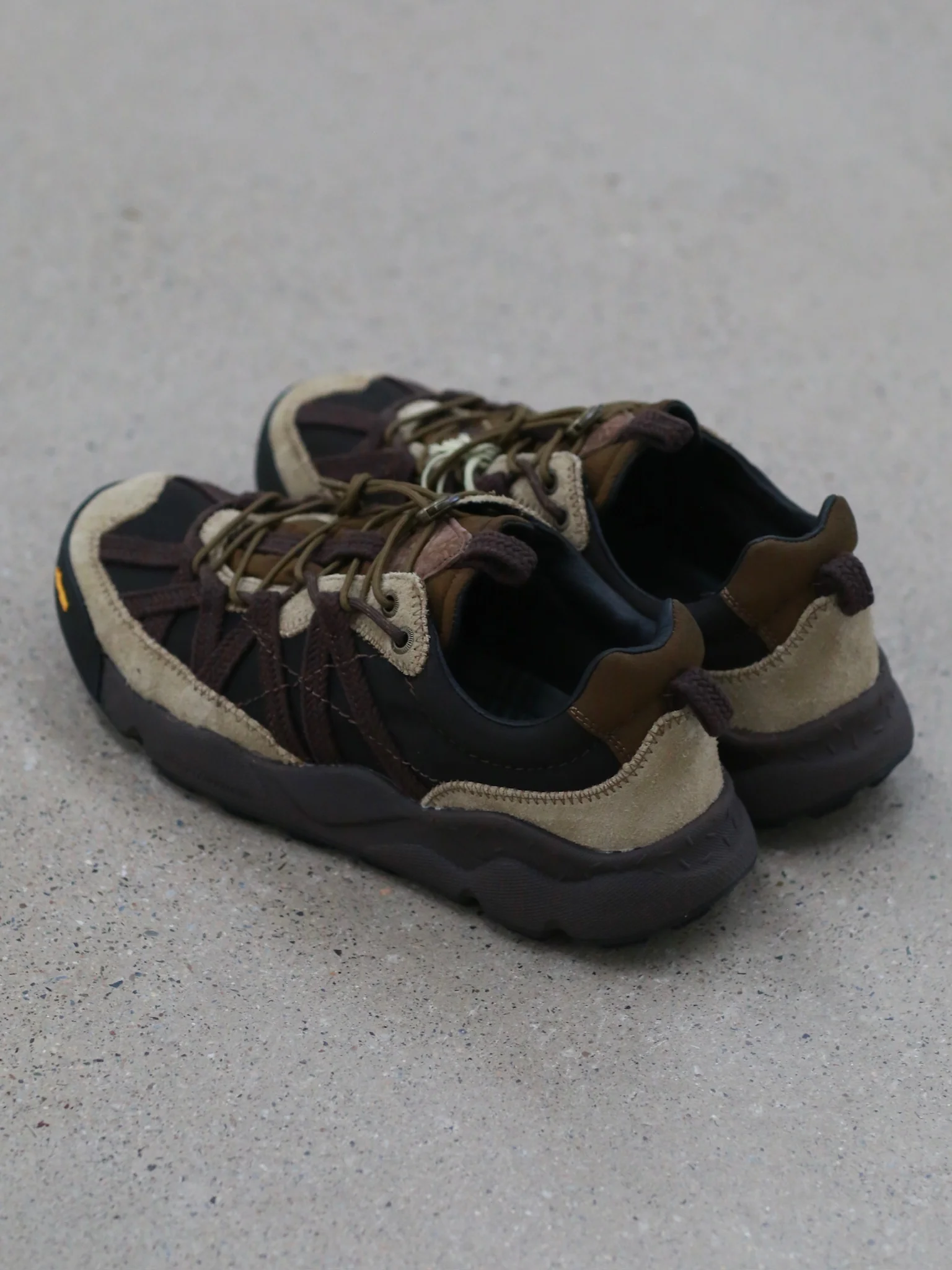Flower Mountain/Shanwu Huanye Iwano 2 x Nicholas Sneakers FM-FM130001-ZQL Brown/Light Green (FM130002) - Image 4