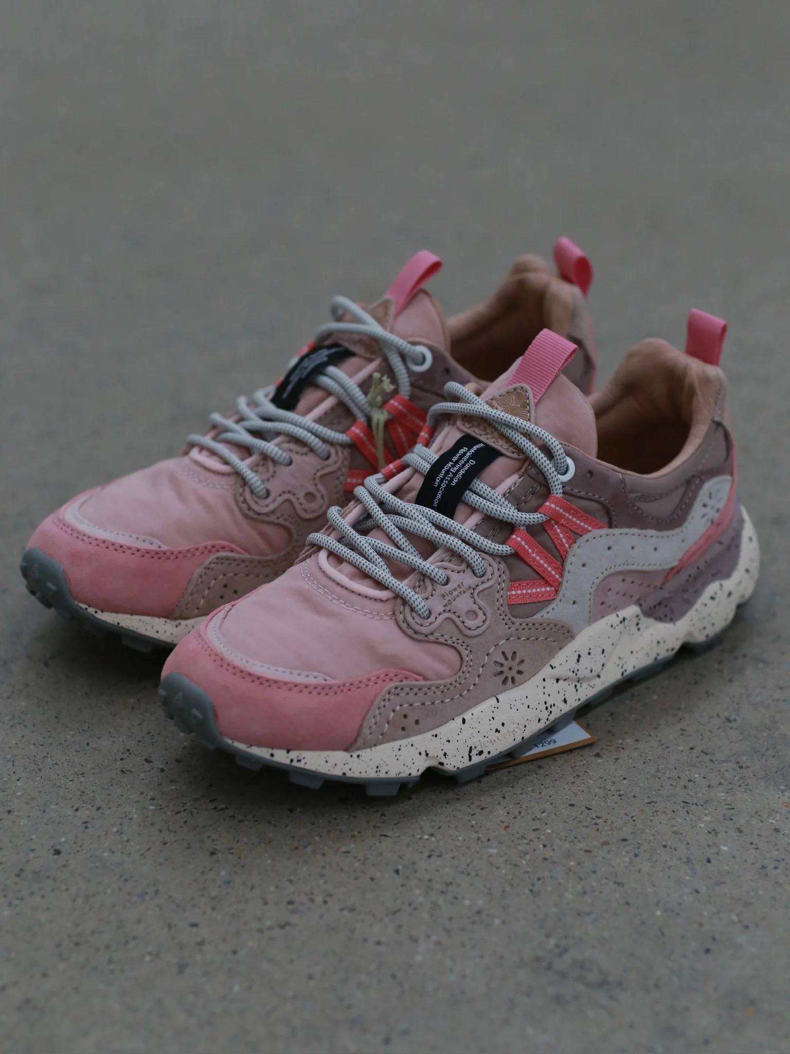 Flower Mountain/YAMANO 3 Hiking Shoes Series FM-FM63675-YHFNYFMB (Sakura Pink/Cream Pink/Off-White) (FM63568) - Image 3