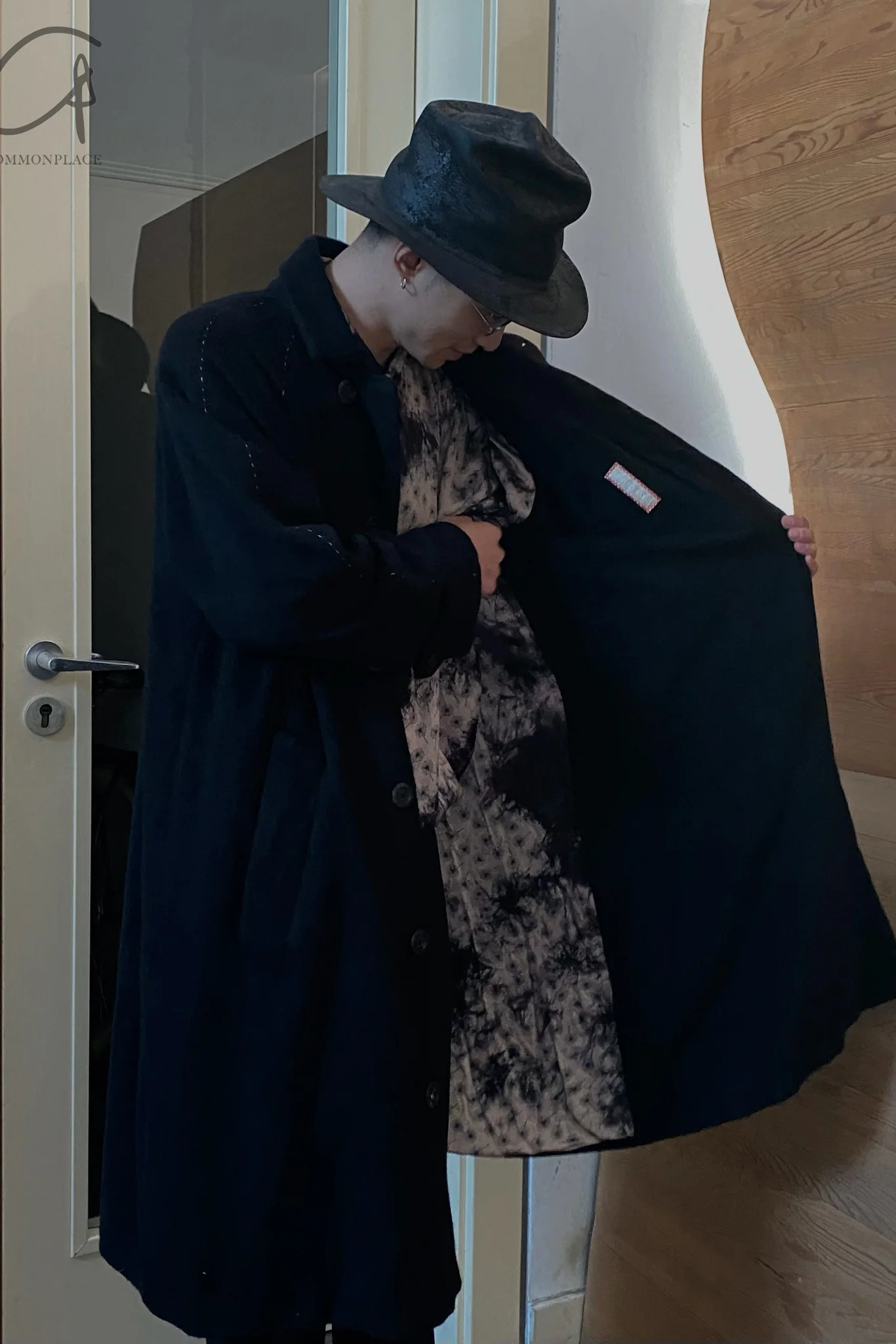 Geoffrey B. Small Better -colored front -split lapel plaster bgco6 black floral - Image 22