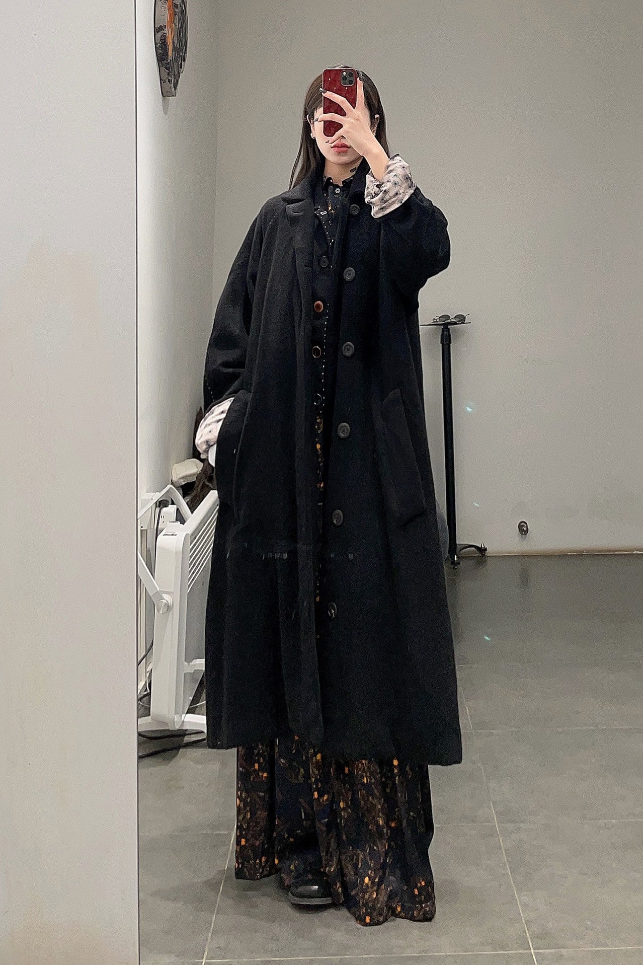 Geoffrey B. Small Better -colored front -split lapel plaster bgco6 black floral - Image 28