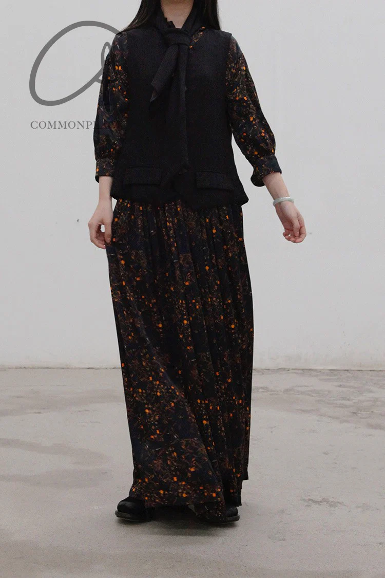 GEOFFREY B. SMALL Hand-made work skirt with elastic waistband RNWG01 - Image 6