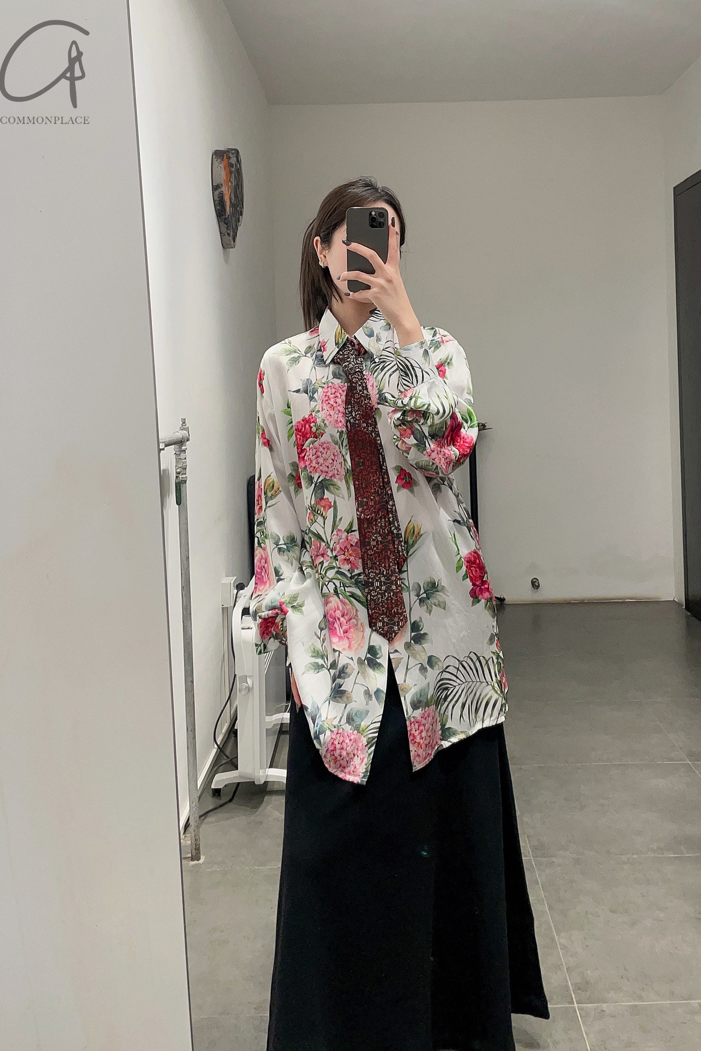 Geoffrey B. Small shirt GRS08 flower color printed 26 - Image 11