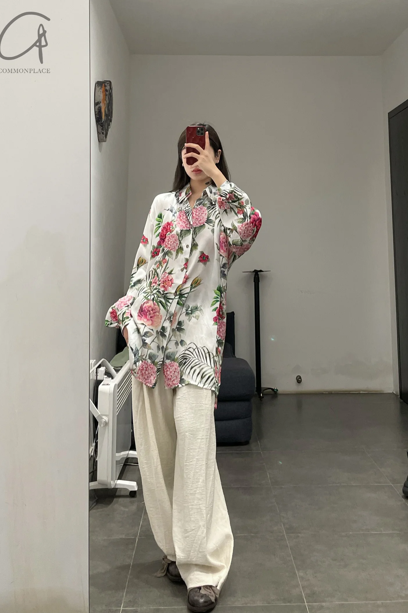 Geoffrey B. Small shirt GRS08 flower color printed 26 - Image 18