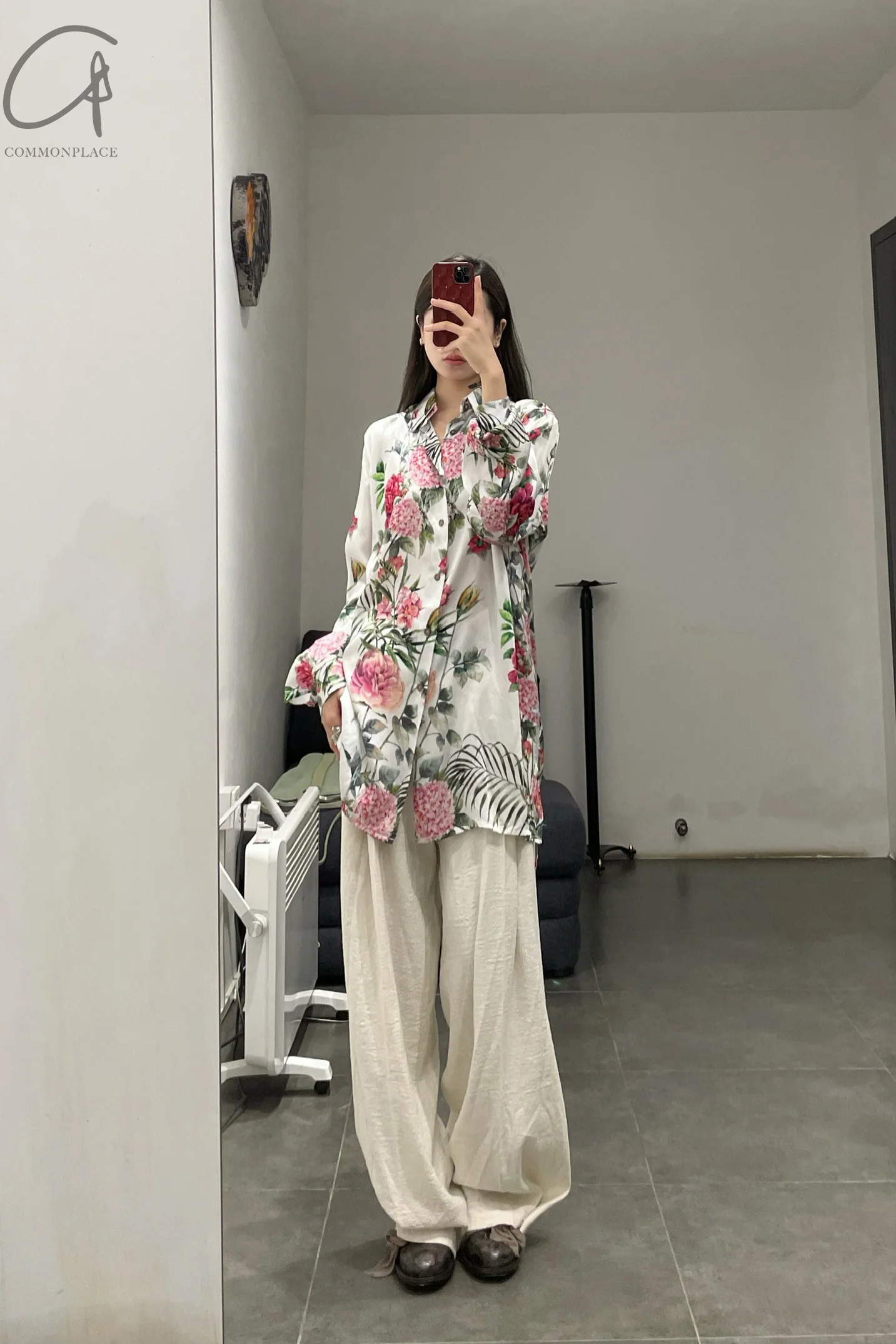 Geoffrey B. Small shirt GRS08 flower color printed 26 - Image 19