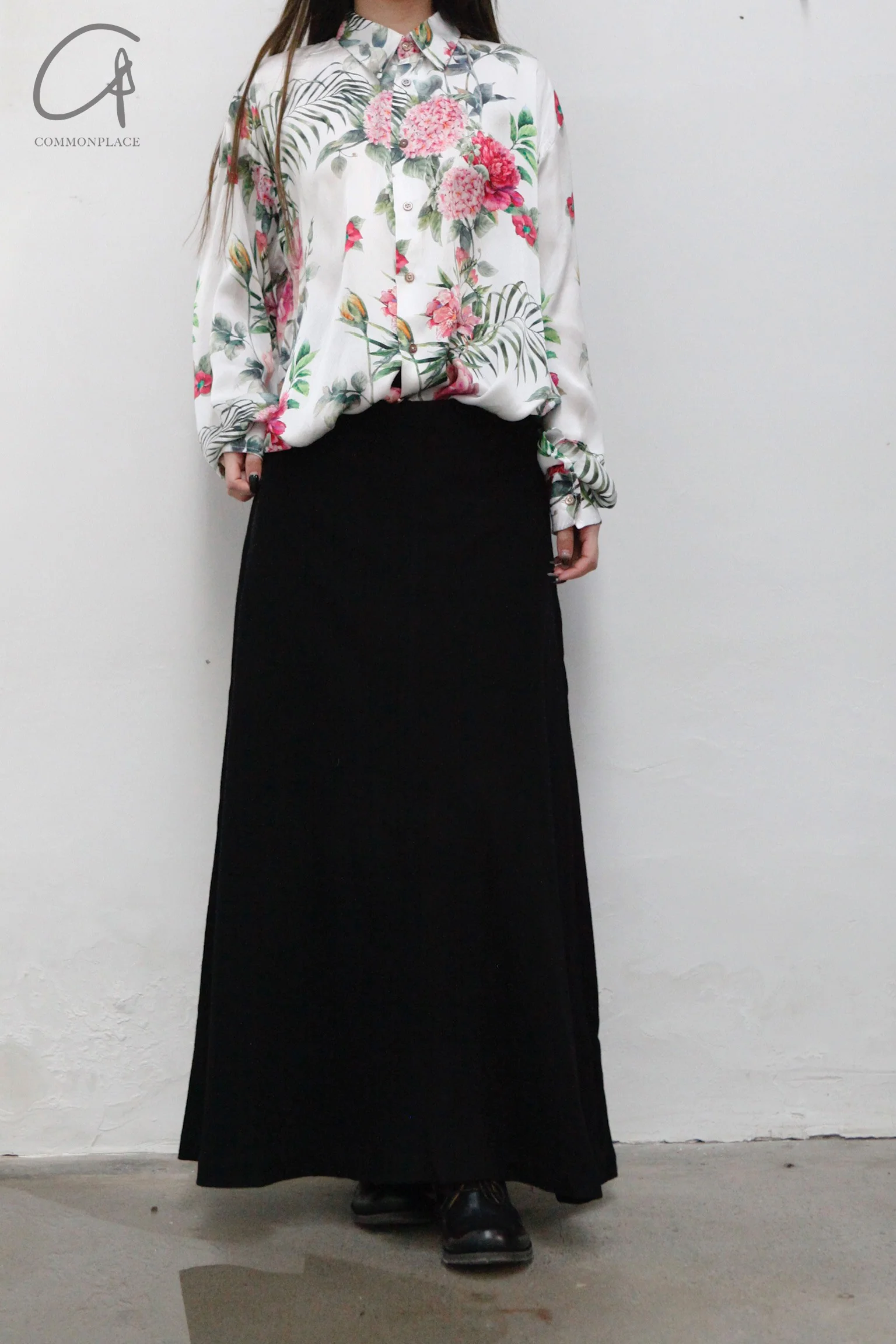 Geoffrey B. Small shirt GRS08 flower color printed 26 - Image 2