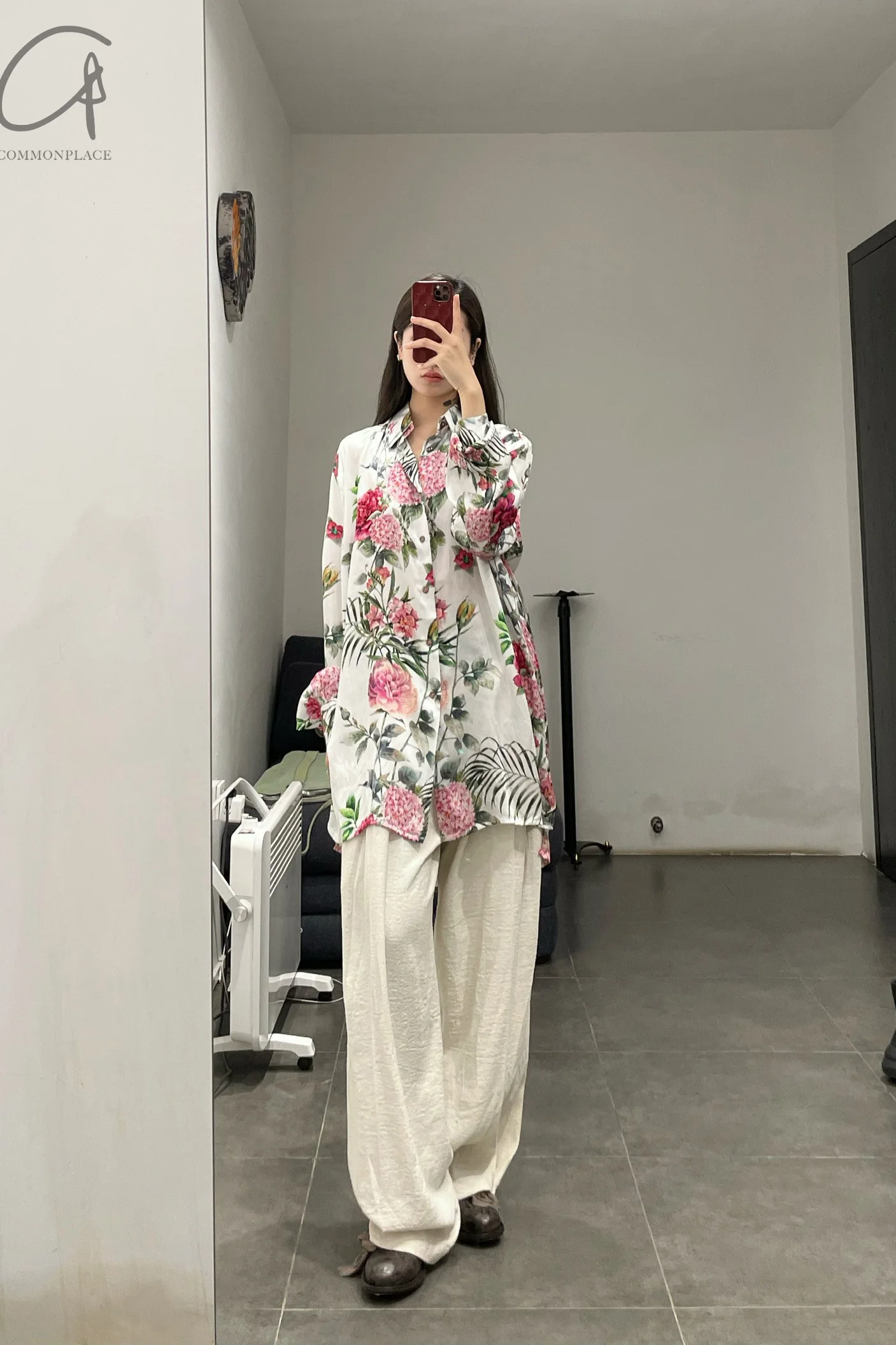 Geoffrey B. Small shirt GRS08 flower color printed 26 - Image 20