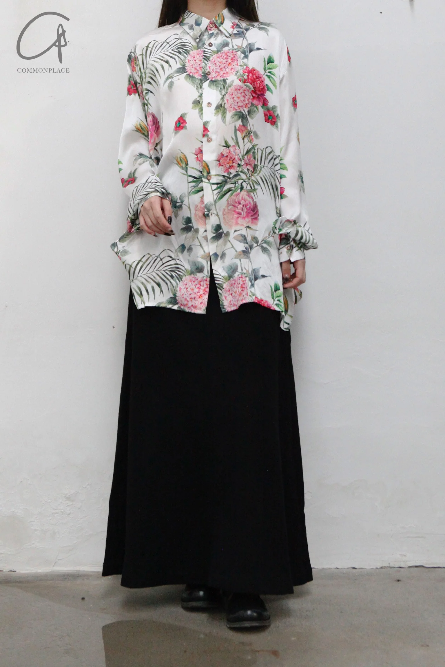 Geoffrey B. Small shirt GRS08 flower color printed 26 - Image 4