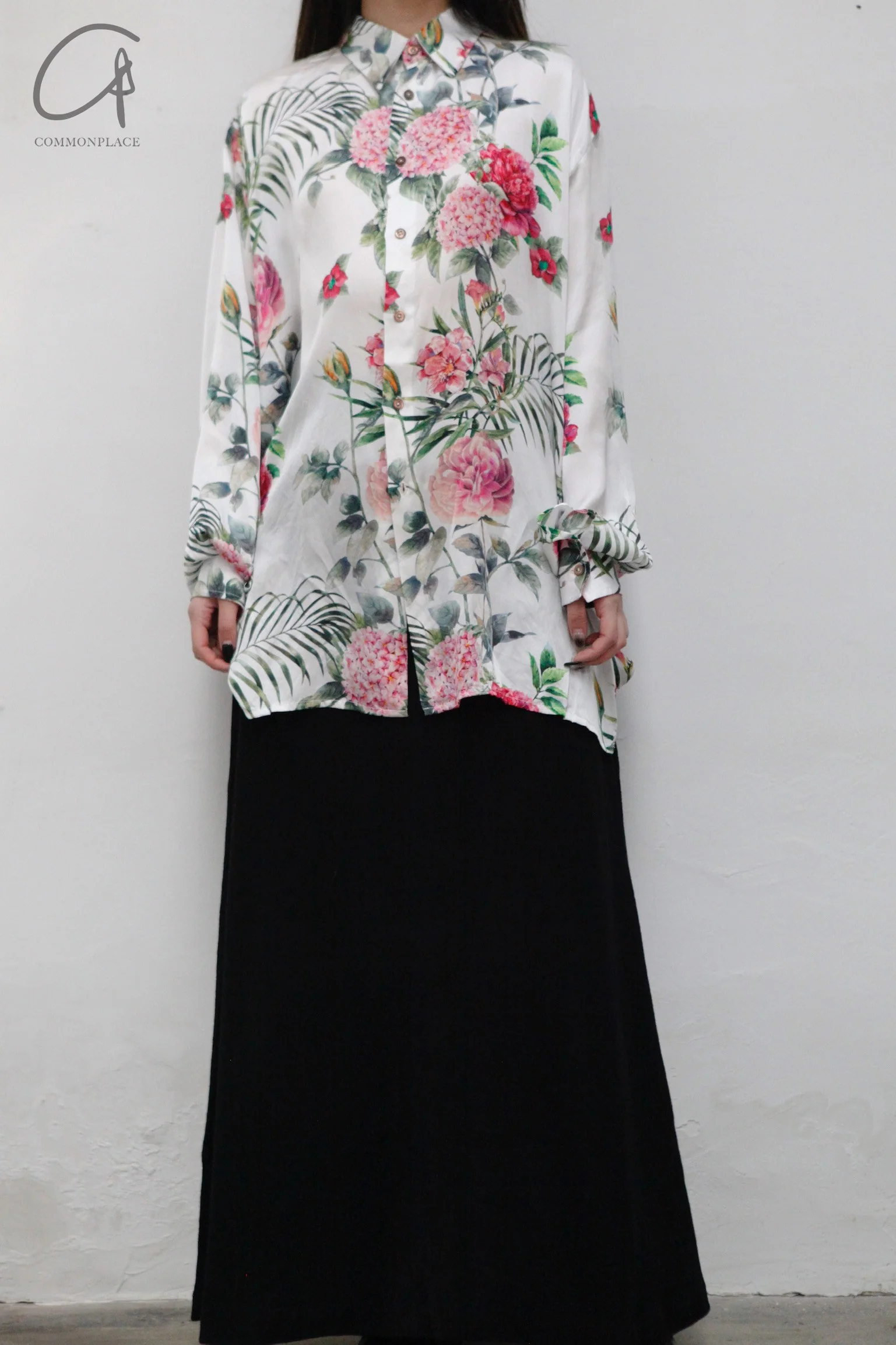 Geoffrey B. Small shirt GRS08 flower color printed 26 - Image 5