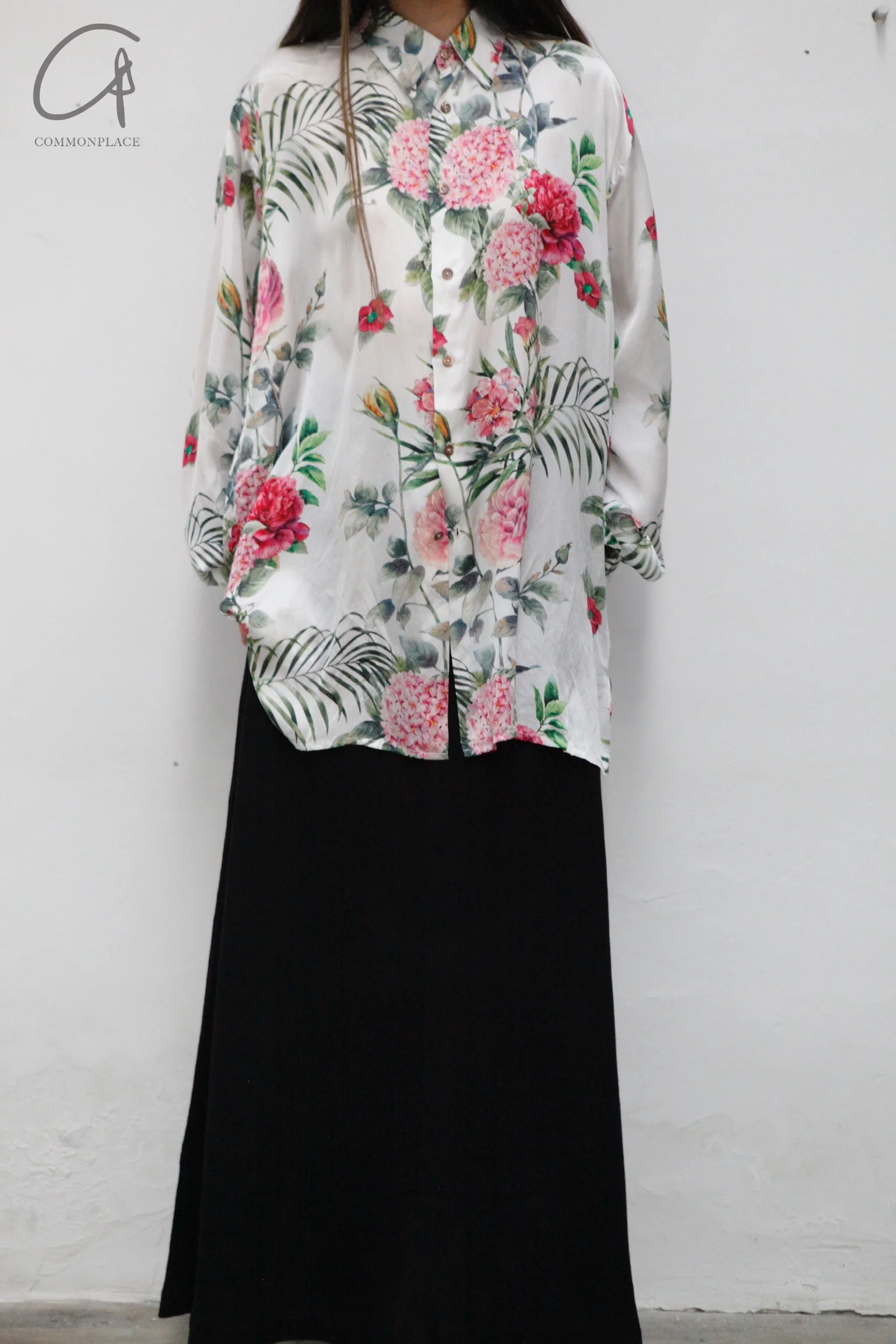 Geoffrey B. Small shirt GRS08 flower color printed 26 - Image 6