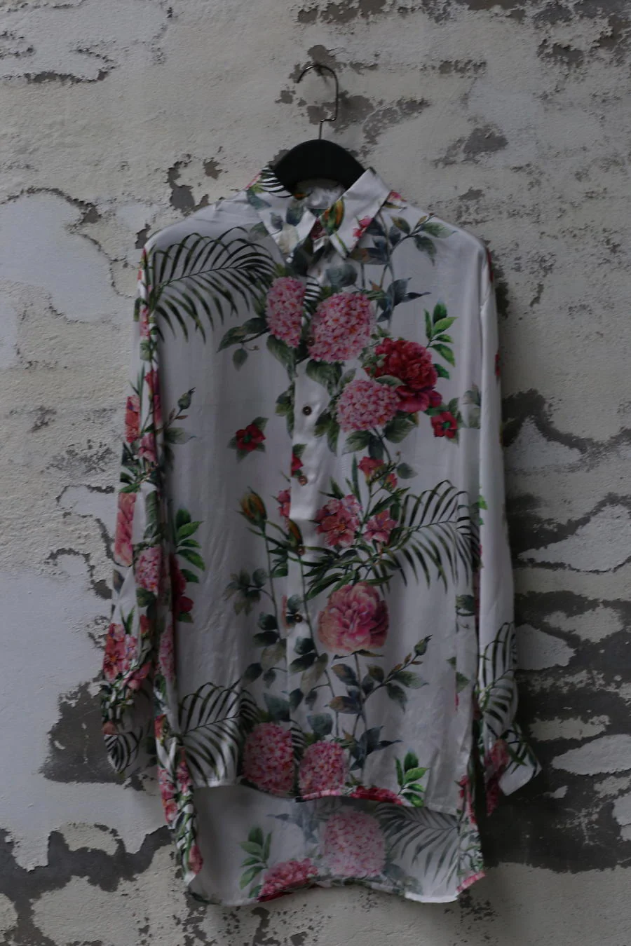 Geoffrey B. Small shirt GRS08 flower color printed 26 - Image 7