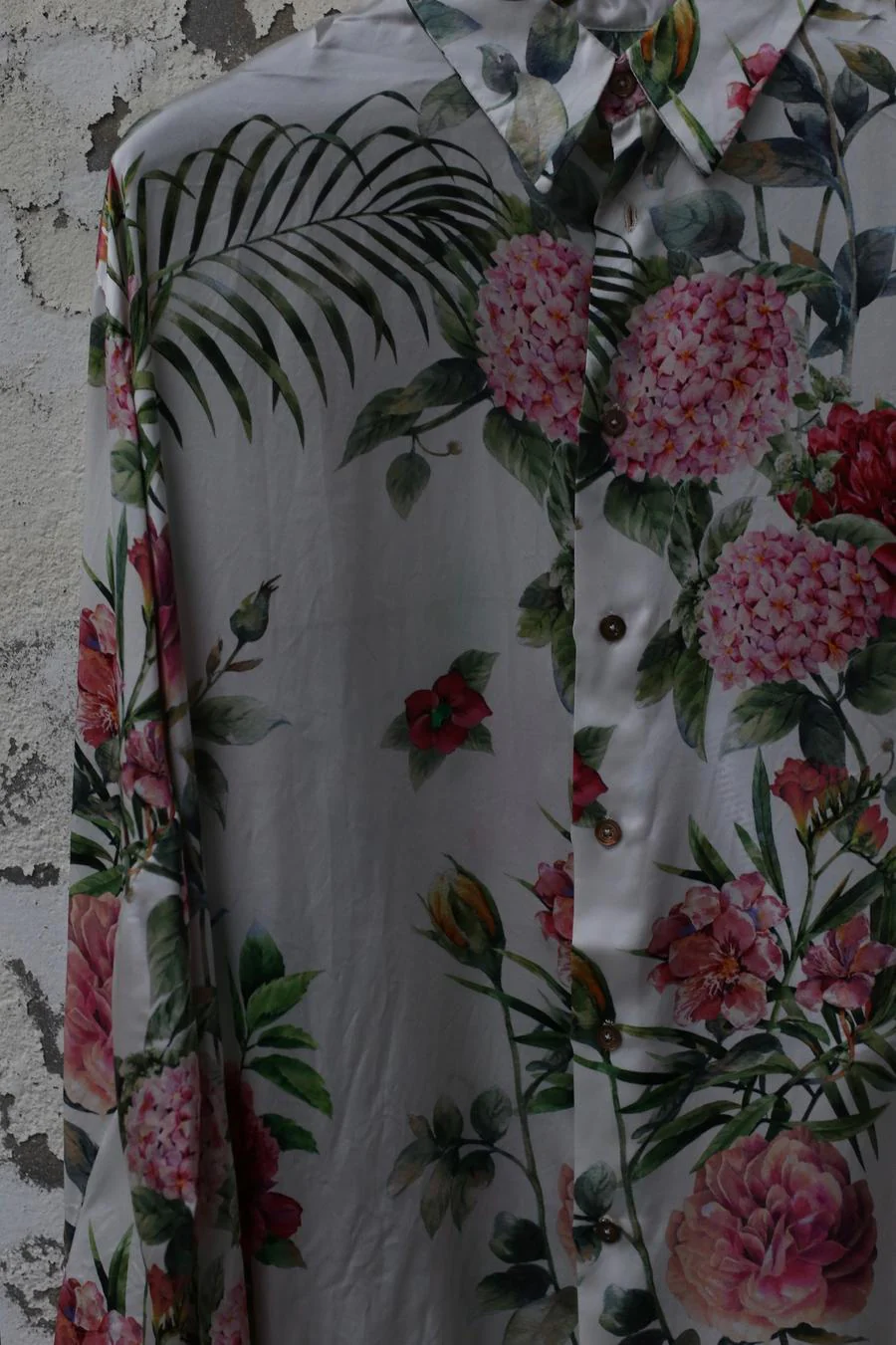 Geoffrey B. Small shirt GRS08 flower color printed 26 - Image 8