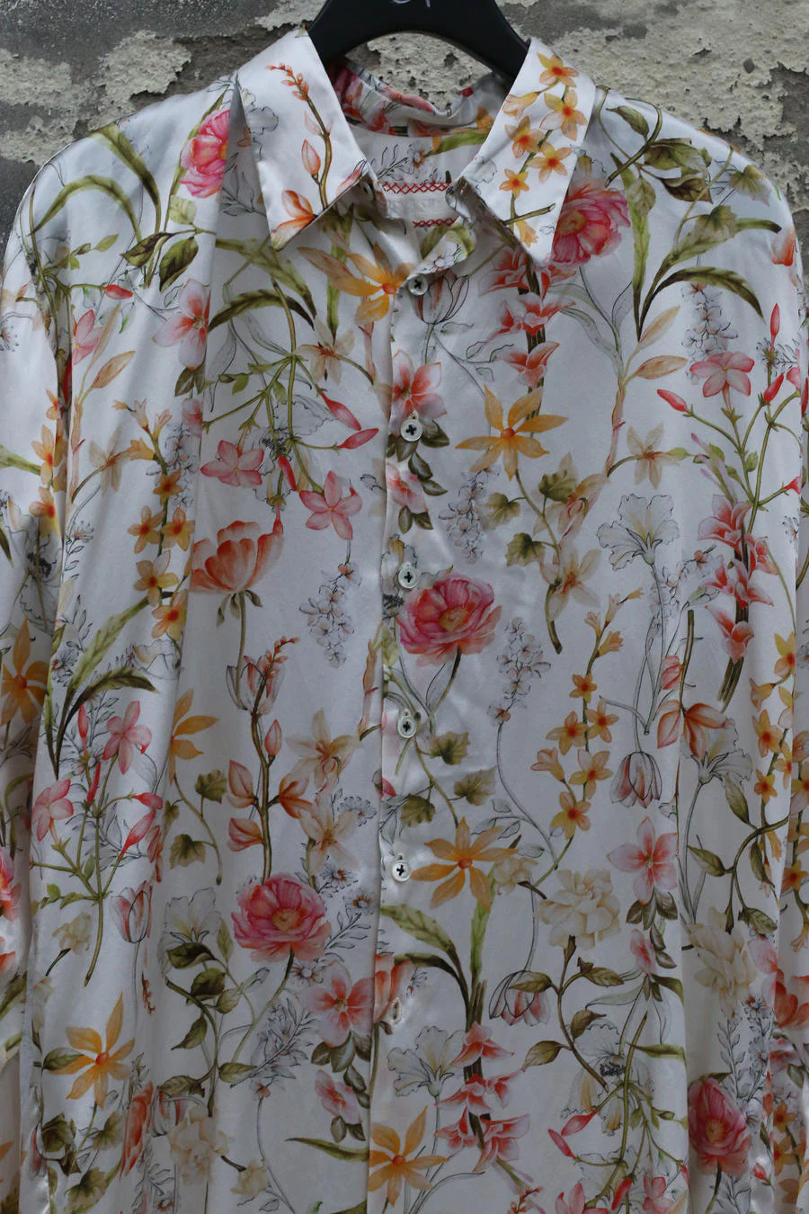 GEOFFREY B. SMALL Silk Shirt GRS08 Spring (Color 6) - Image 7