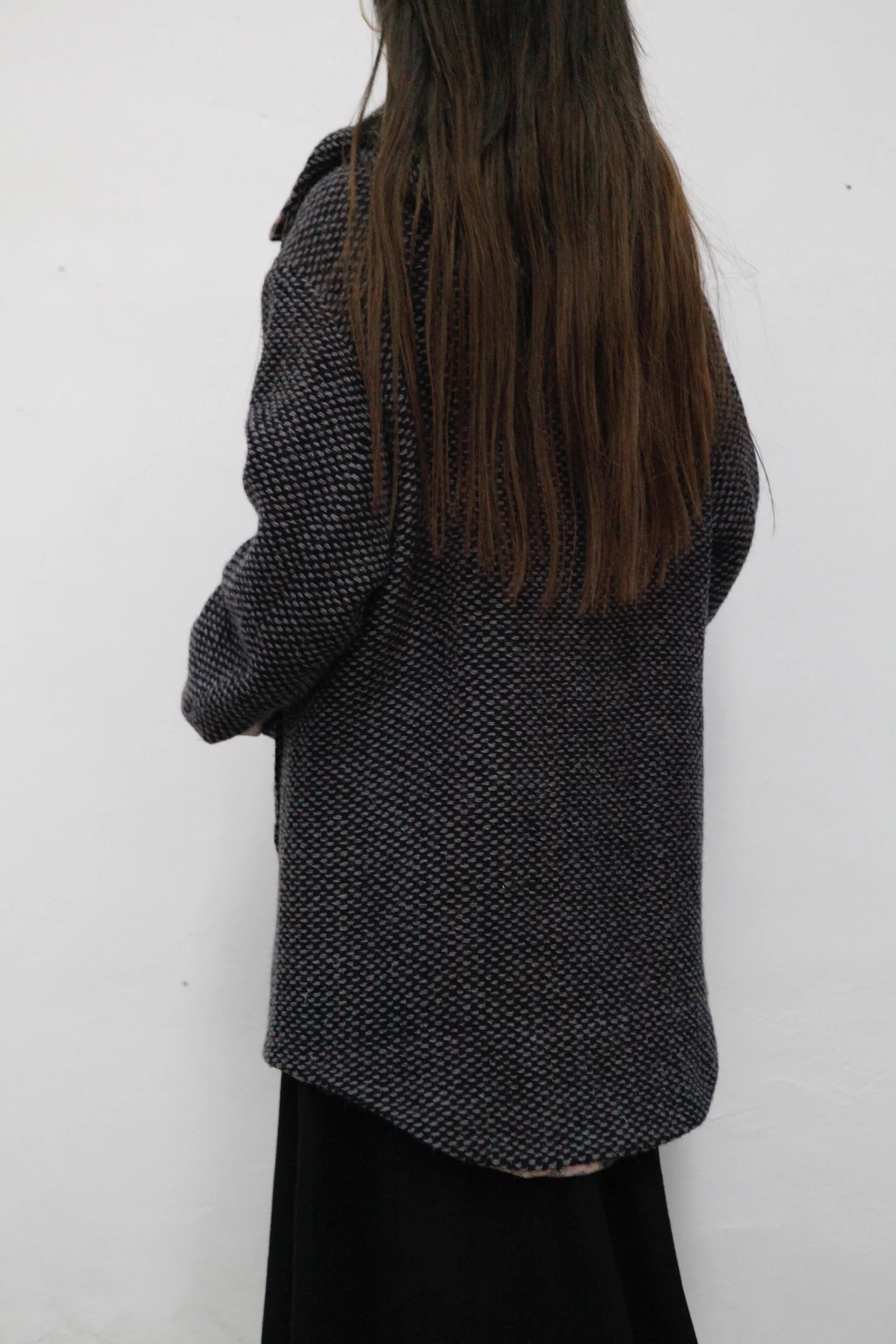 Geoffrey B. Small tail hooded coat DOC09 pink dandelion British grid 1 - Image 7