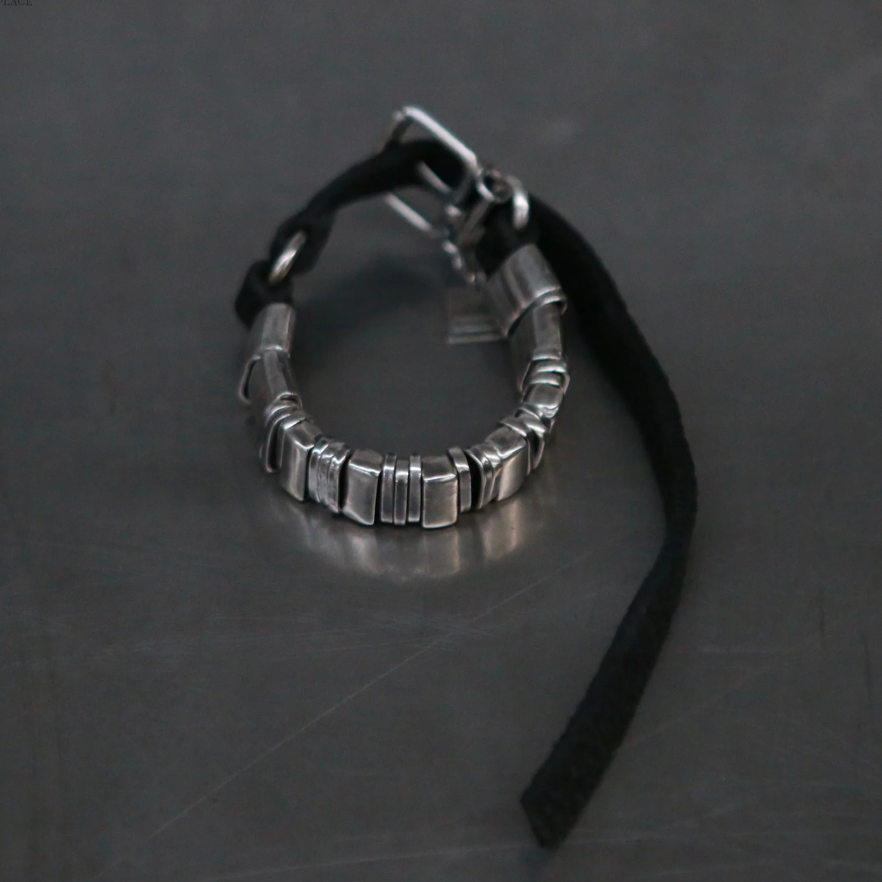 GOTI 24 Autumn and Winter 925 Silver Horse Leather Bracelet Italy GT-BR2208-0 - Image 2