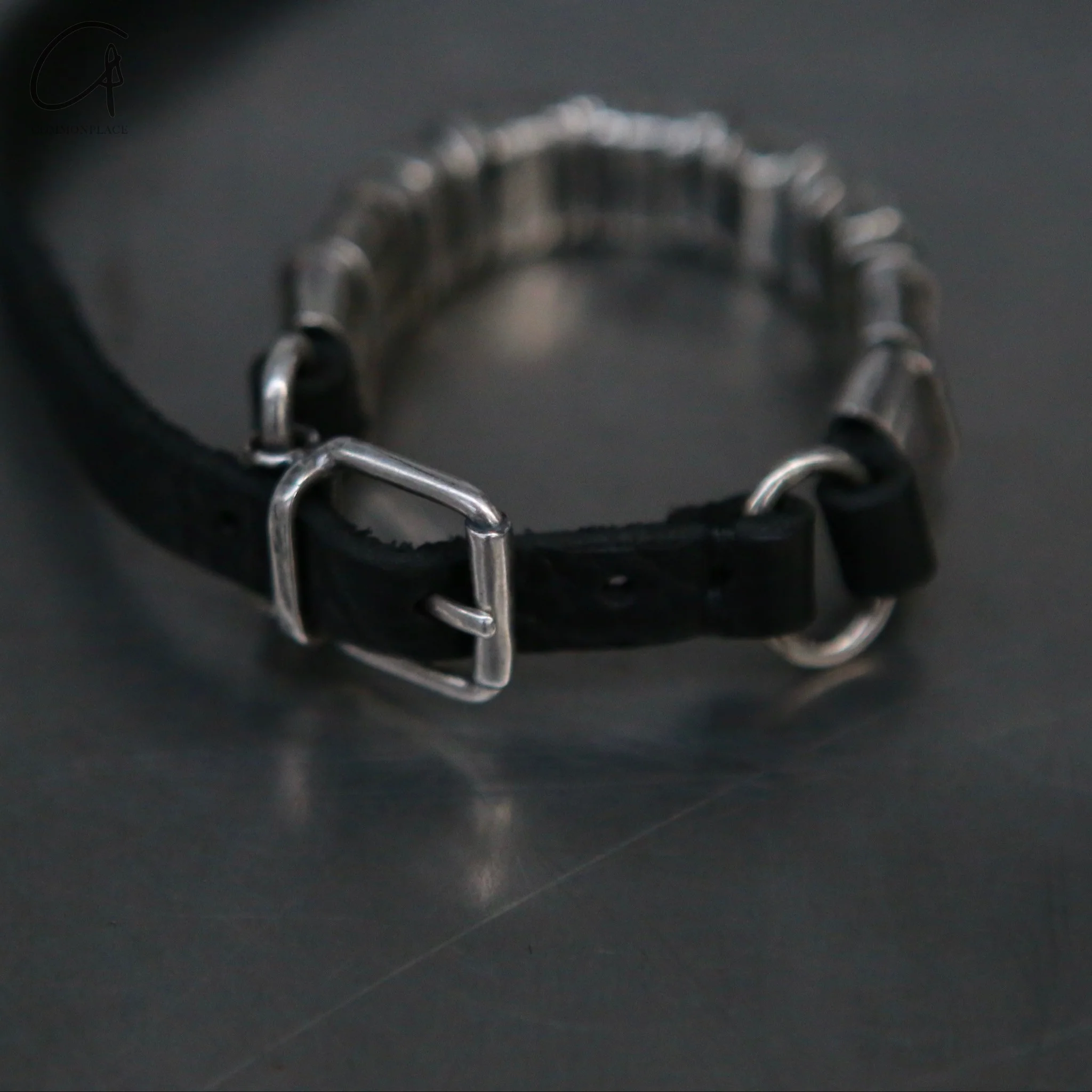 GOTI 24 Autumn and Winter 925 Silver Horse Leather Bracelet Italy GT-BR2208-0 - Image 4