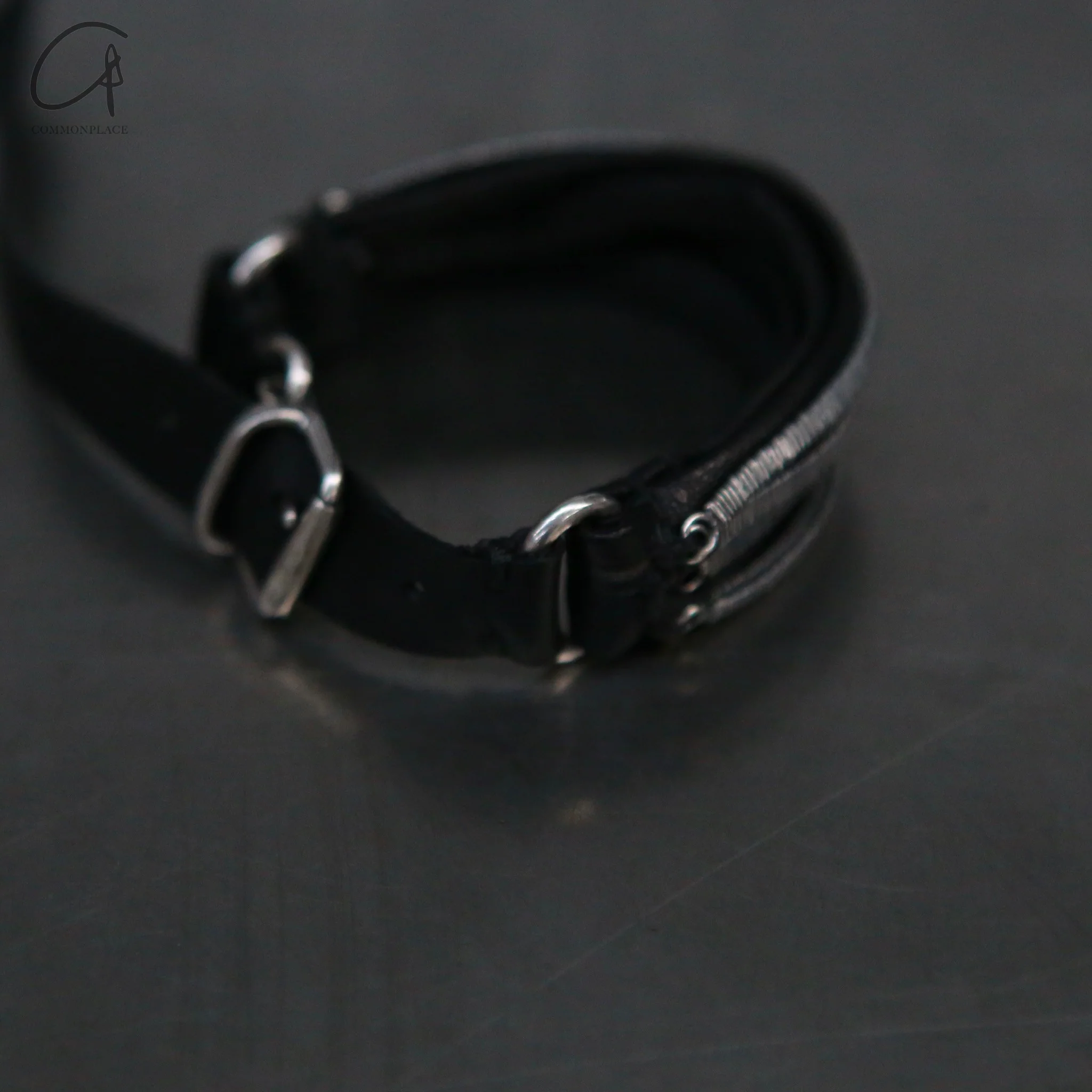 GOTI 24 Autumn and Winter 925 Silver Kangaroo Leather/Horse Leather Bracelet Italy GT-BR130-0 - Image 4