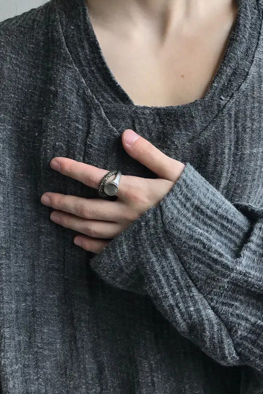GOTI (925 silver ring) AN950-4 - Image 3