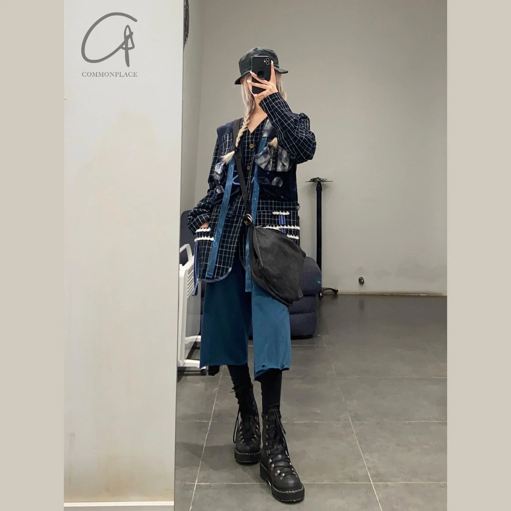 Guidi horse leather zipper waist bag Q150 Italian handmade GD-Q150-HEI black - Image 43