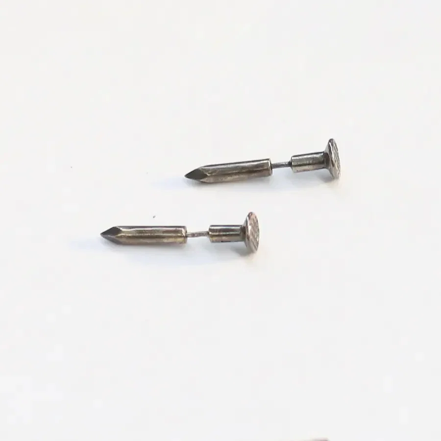 Guidi G-OR14 stud earrings deformed earrings silver Italy craftsman GD-G-OR17-DING G-OR14 - Image 3