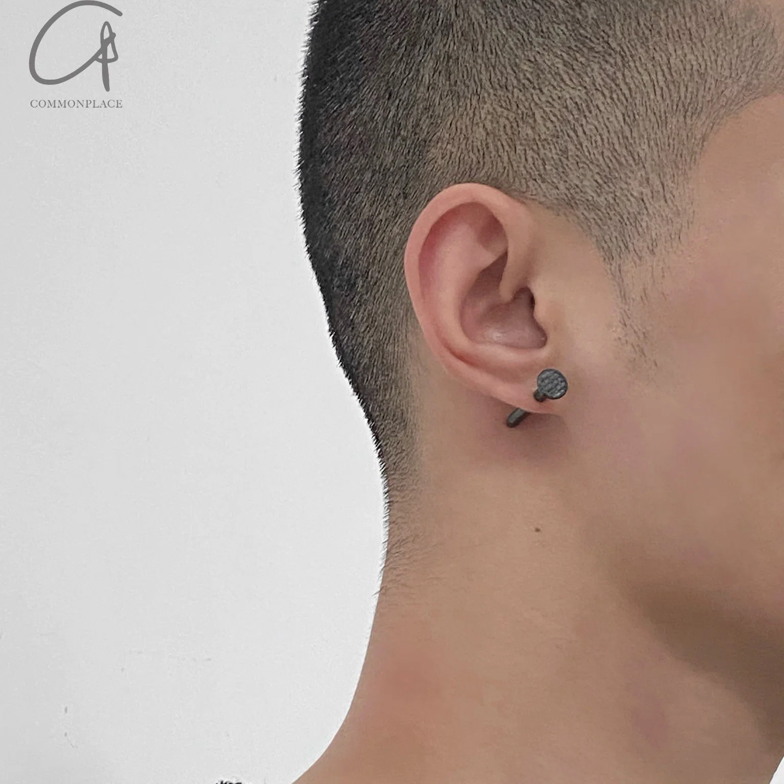 Guidi G-OR14 stud earrings deformed earrings silver Italy craftsman GD-G-OR17-DING G-OR14 - Image 8