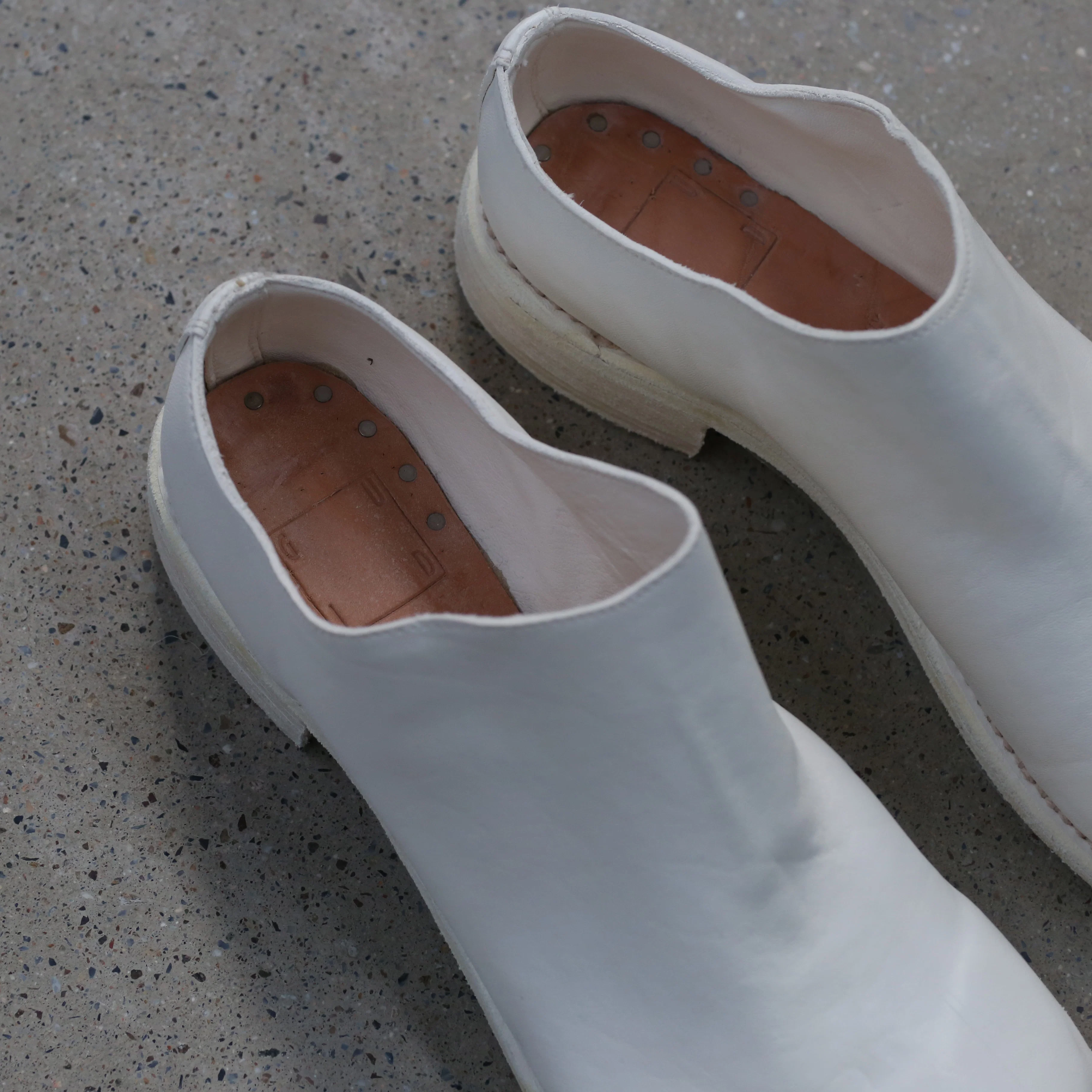 Guidi soft horse full grain animal-shaped shoes ZO01 off-white - Image 5