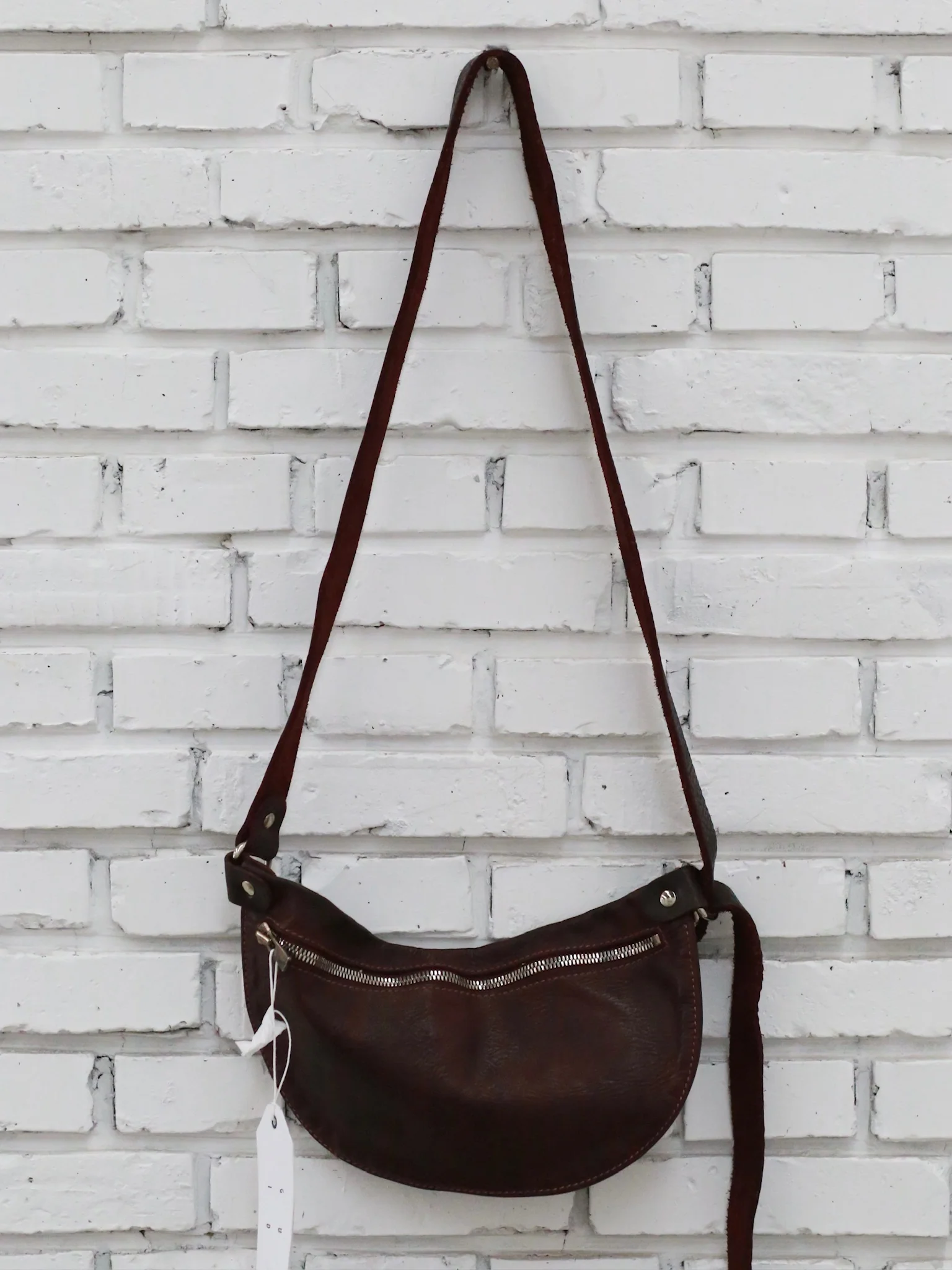Guidi Soft Horse Leather Crossbody Bag Q100, Italian Handmade GD-Q100-CO049T - Image 2