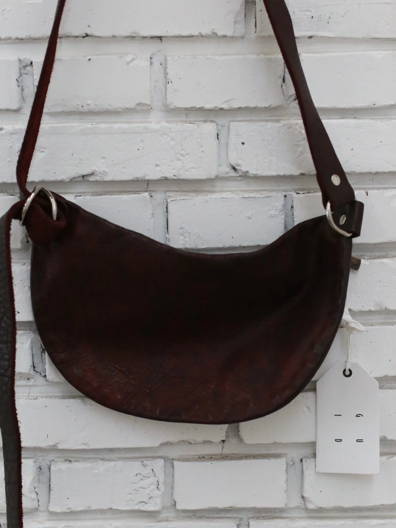 Guidi Soft Horse Leather Crossbody Bag Q100, Italian Handmade GD-Q100-CO049T - Image 3