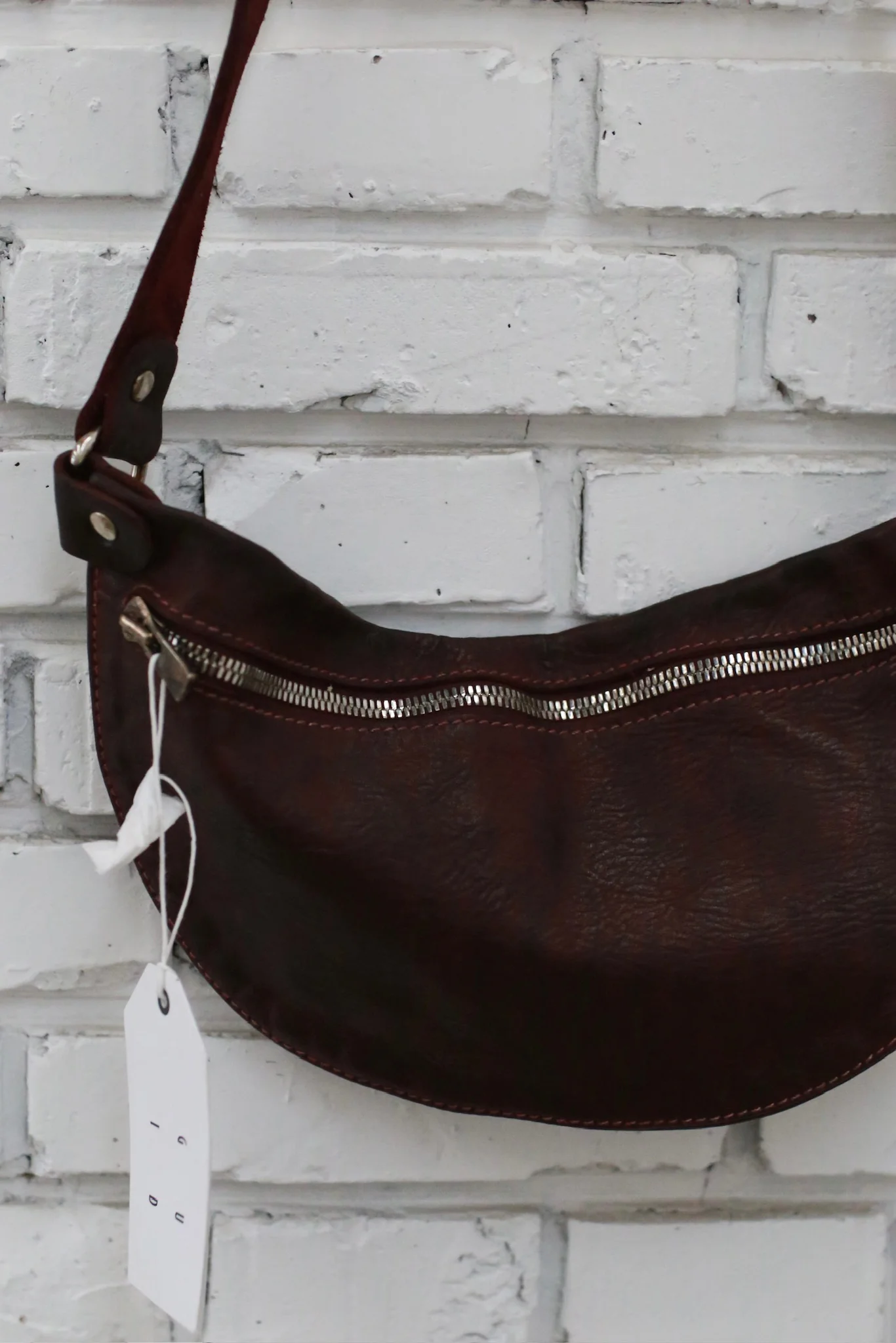 Guidi Soft Horse Leather Crossbody Bag Q100, Italian Handmade GD-Q100-CO049T - Image 4