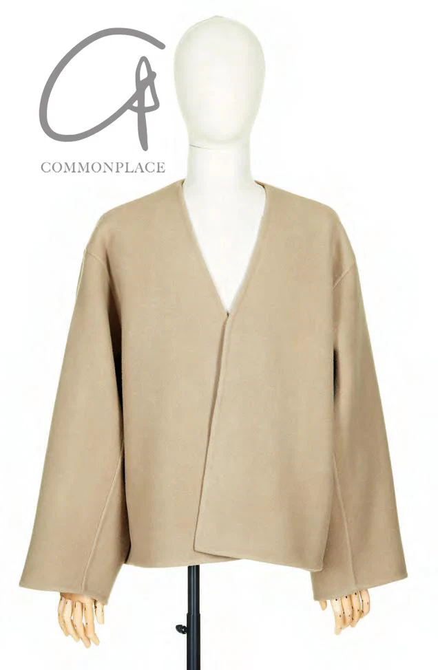 HED MAYNER Reversible cut wool cardigan jacket J21_DBL/CML - Image 10