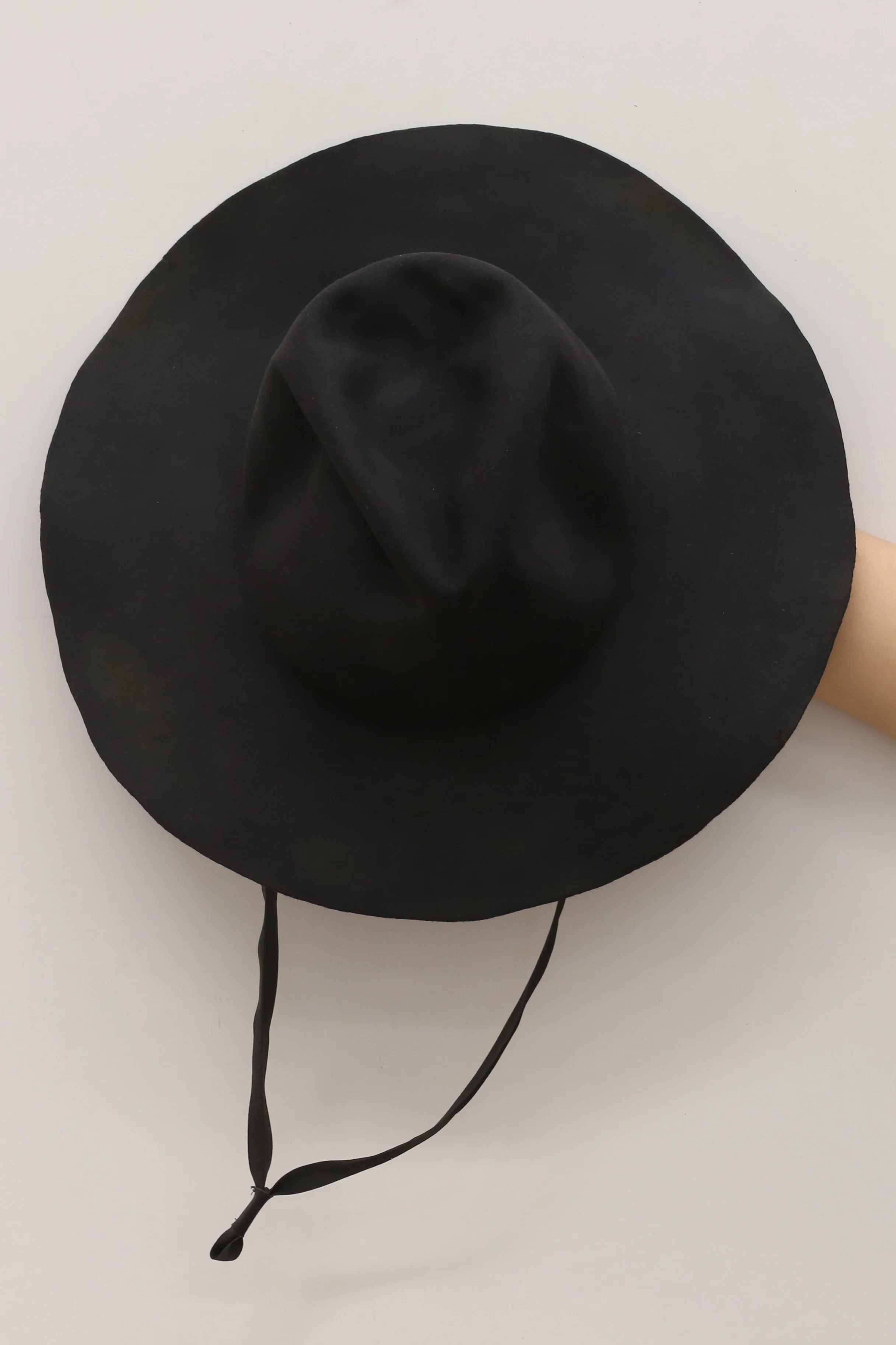 HORISAKI SS21 BHSCH009 EB Dark Grey Beaver Fur Classic Hat - Image 2