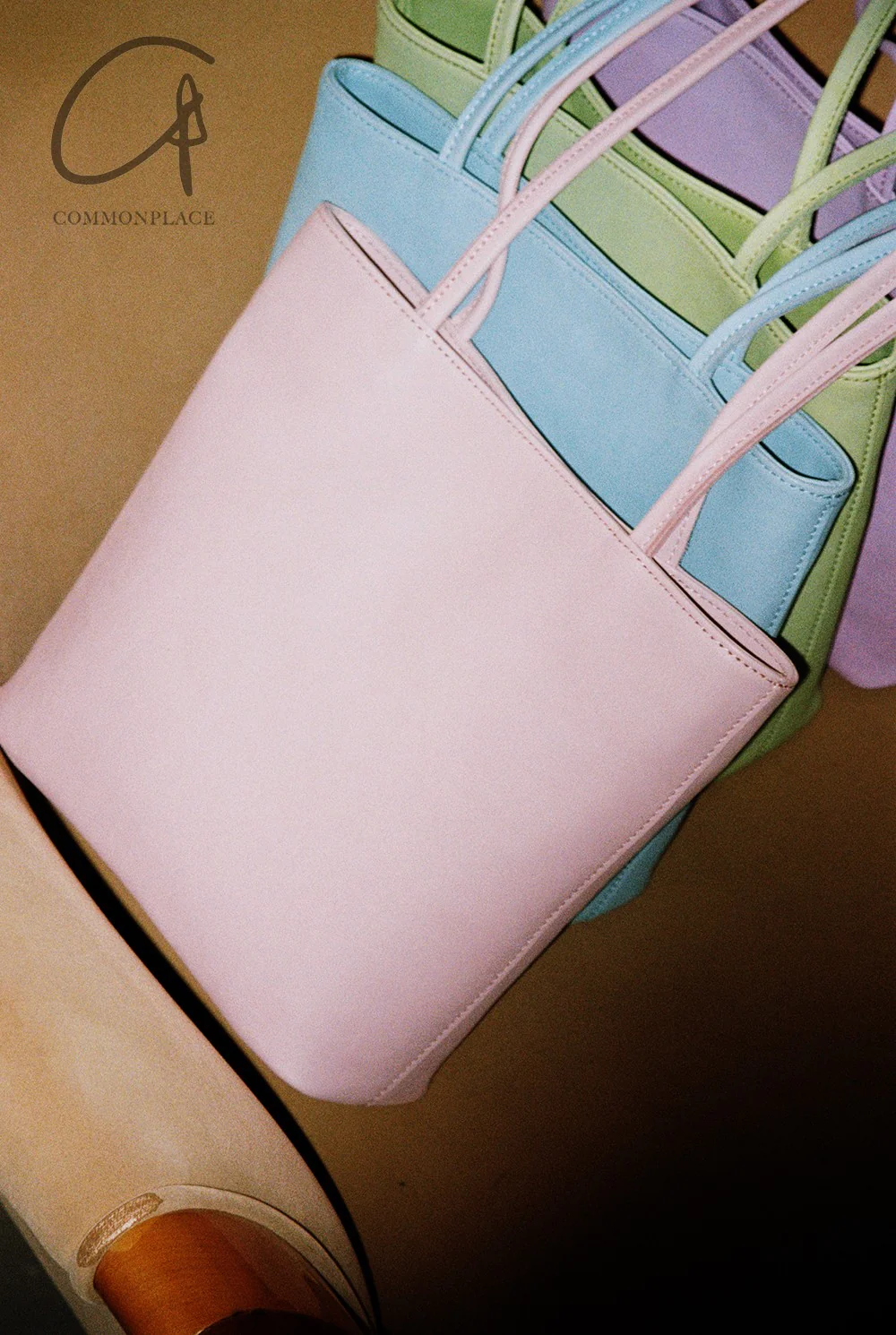 imibooo Yi Mengling same style colorful water-dyed cowhide square bag OOO-IMB24DL-CLS-LP-SRF LIGHT FINK/water-dyed powder POOO1 - Image 17