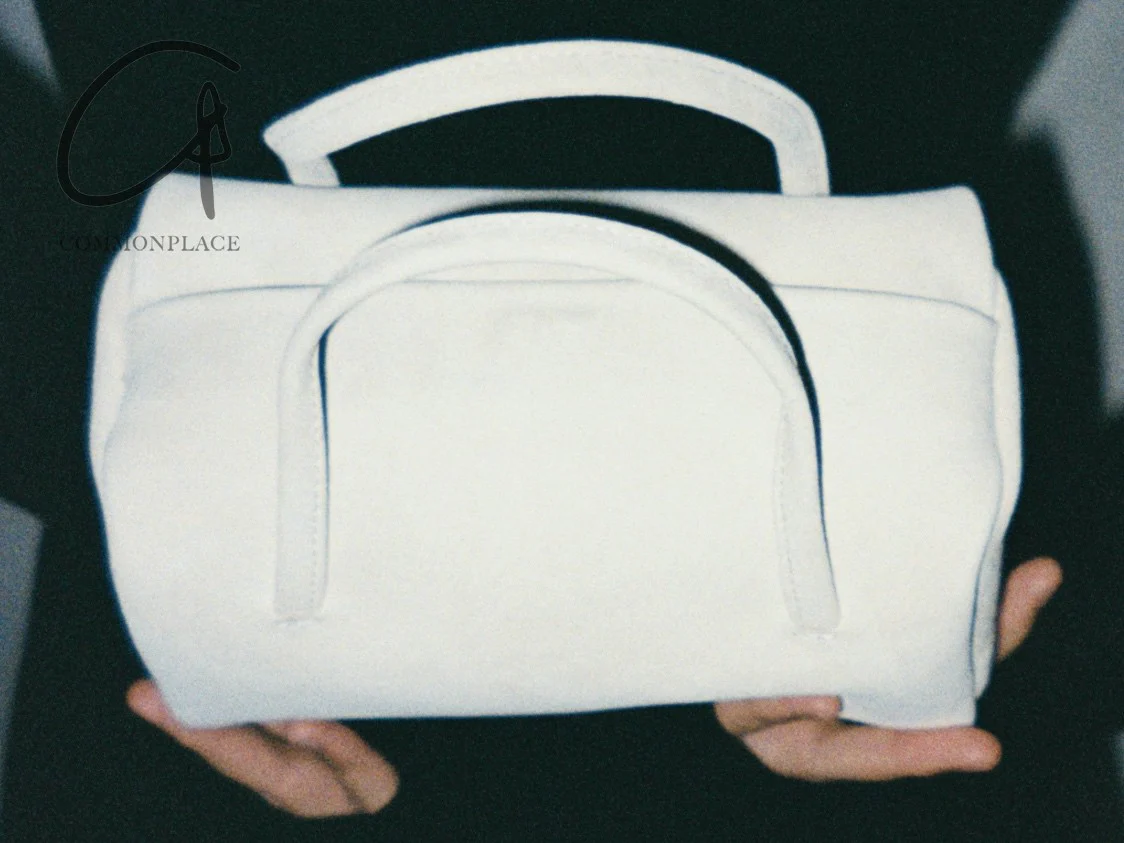 imibooo water-dyed pigskin handbag lunch bag OOO-IMB24BT-PSL-TF TOFU/Bean White OOO-IMB24BT - Image 10