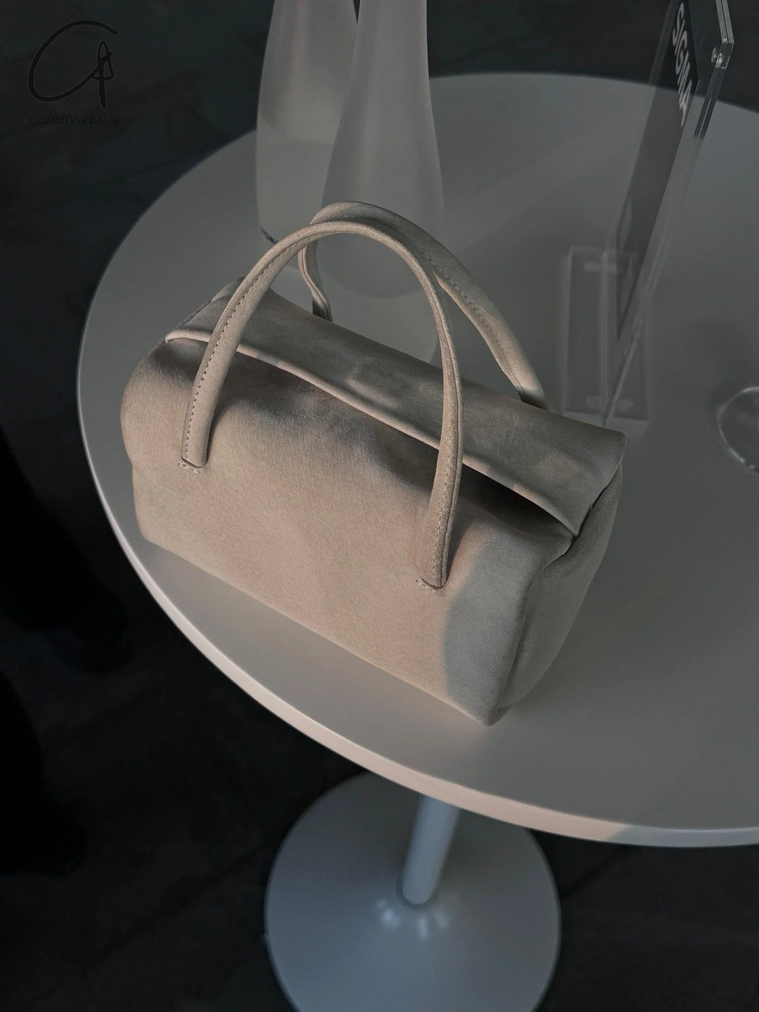 imibooo water-dyed pigskin handbag lunch bag OOO-IMB24BT-PSL-TF TOFU/Bean White OOO-IMB24BT - Image 11