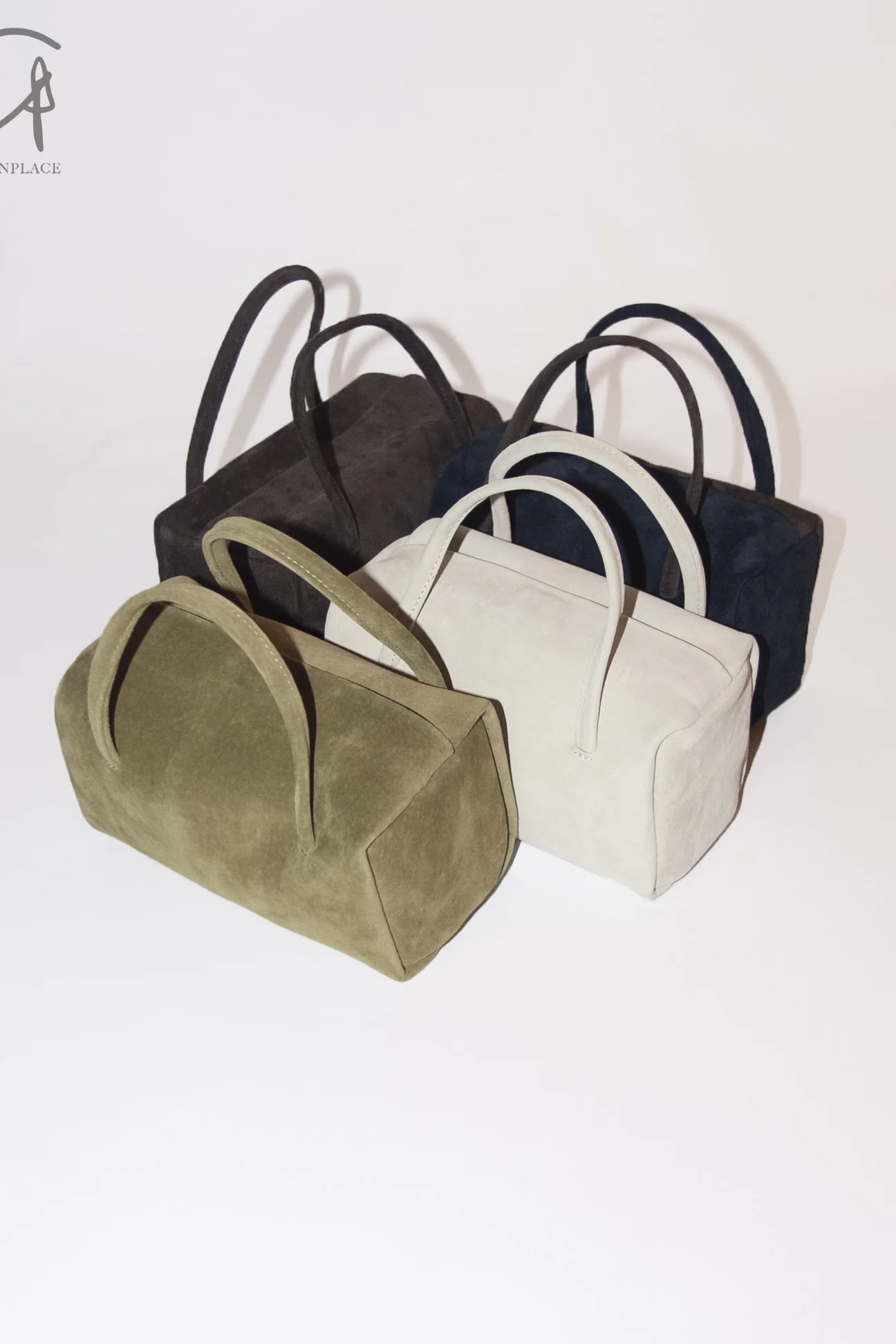 imibooo water-dyed pigskin handbag lunch bag OOO-IMB24BT-PSL-TF TOFU/Bean White OOO-IMB24BT - Image 19