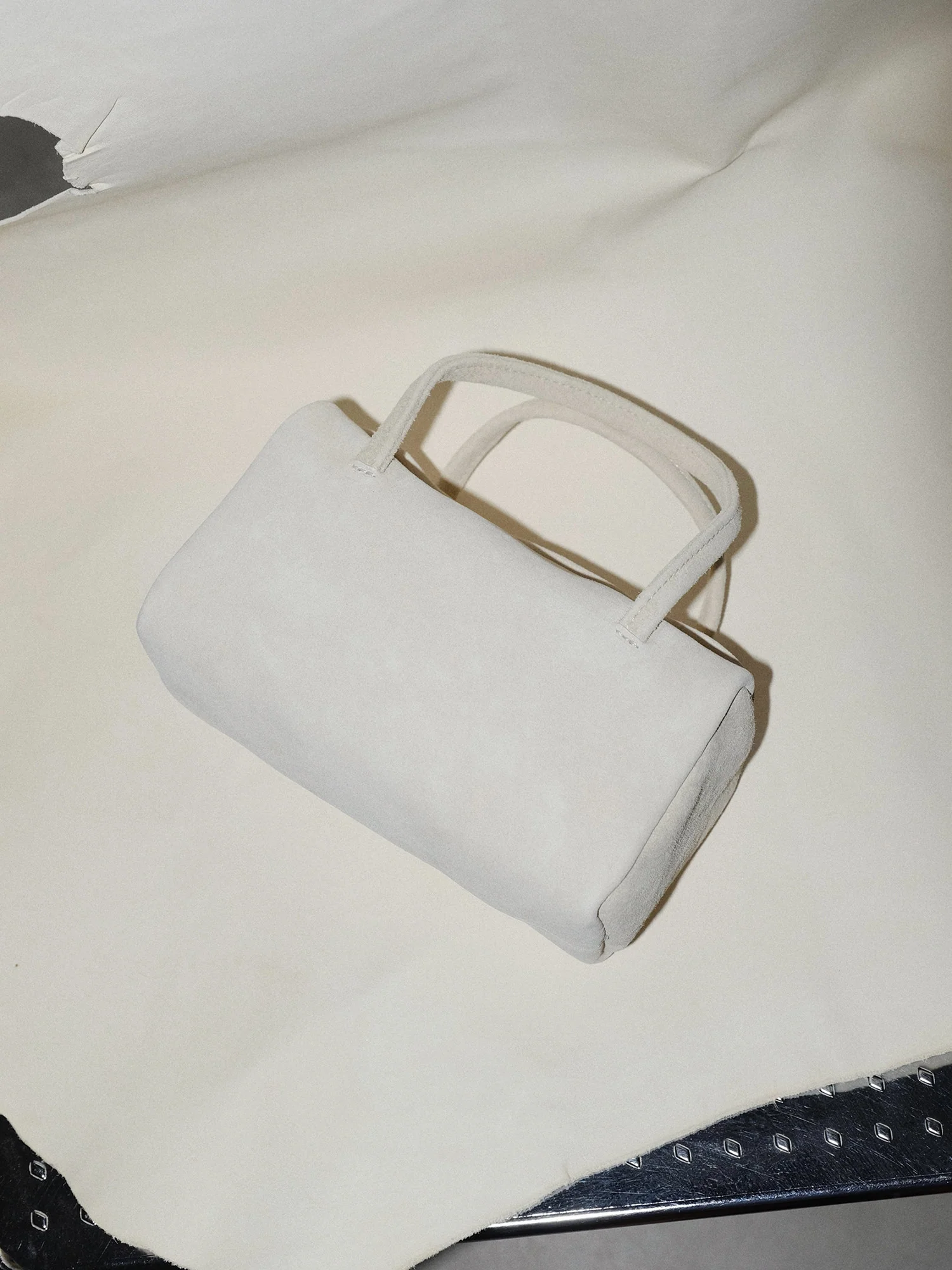 imibooo water-dyed pigskin handbag lunch bag OOO-IMB24BT-PSL-TF TOFU/Bean White OOO-IMB24BT - Image 7