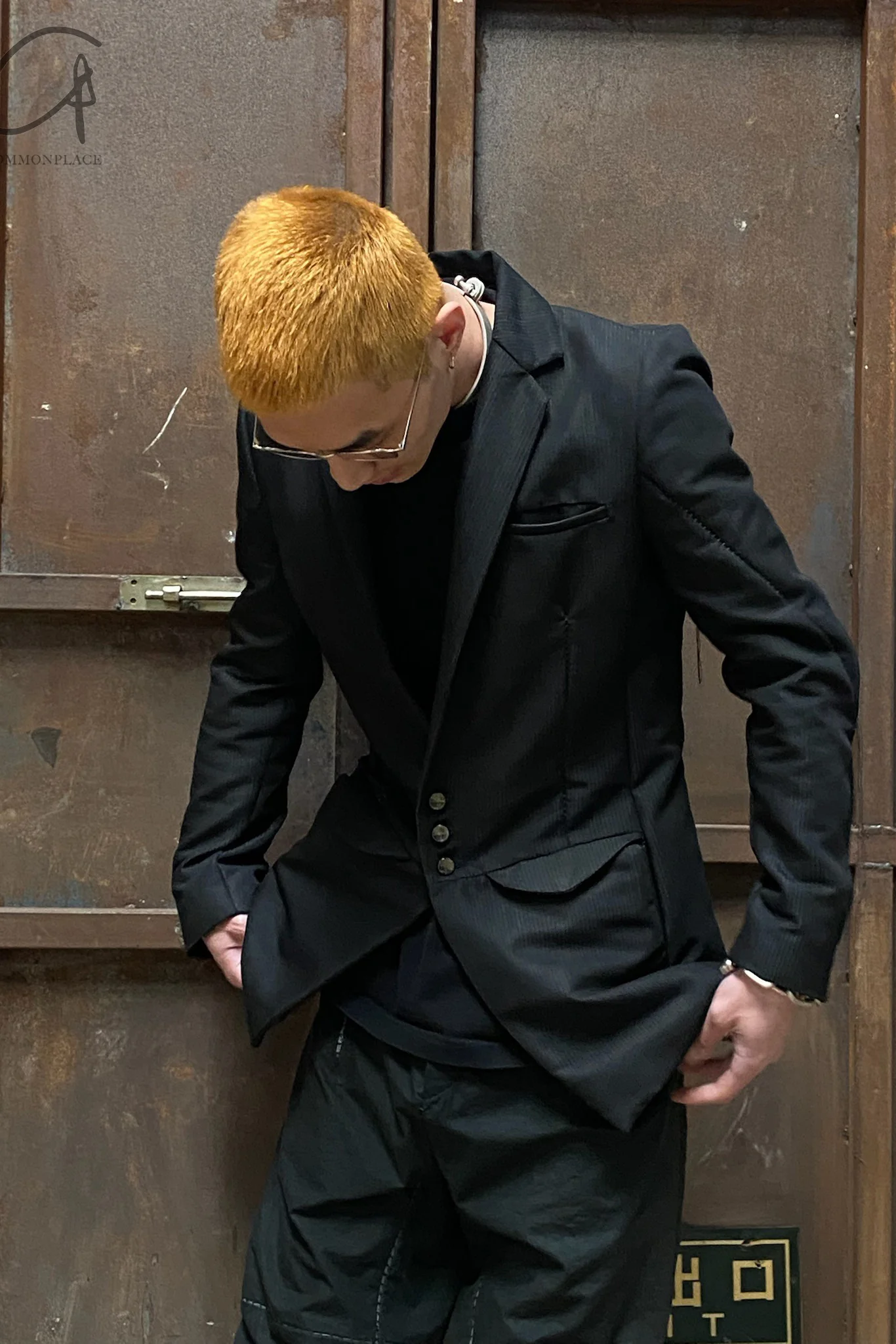 Incarnation striped suit 11771-1120-BK - Image 10