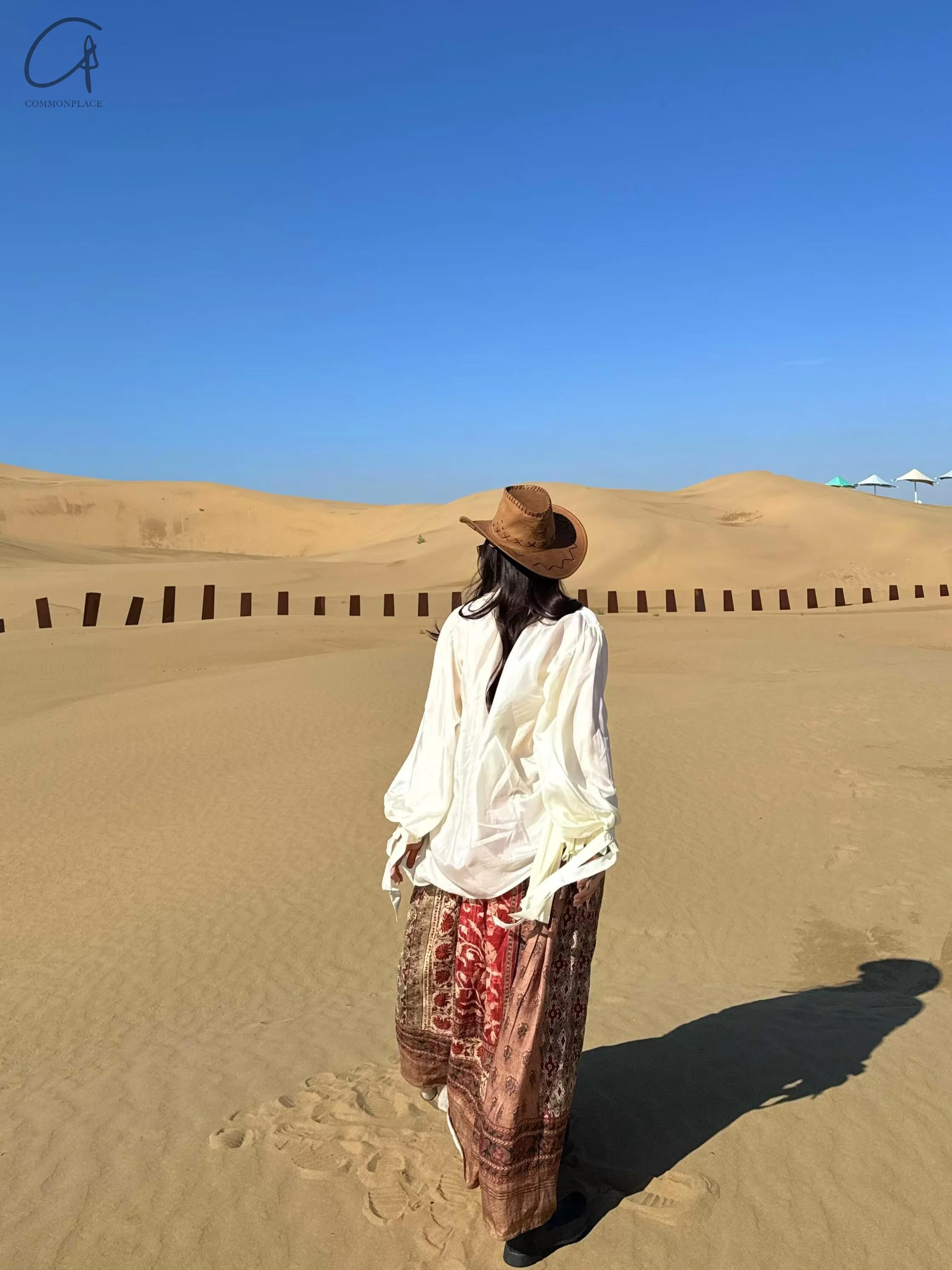 INTO THE EAST 24 Autumn and Winter Linen Printed Pleated Skirt ITE-E1YGAW002NCC21SK-YH Printed - Image 31
