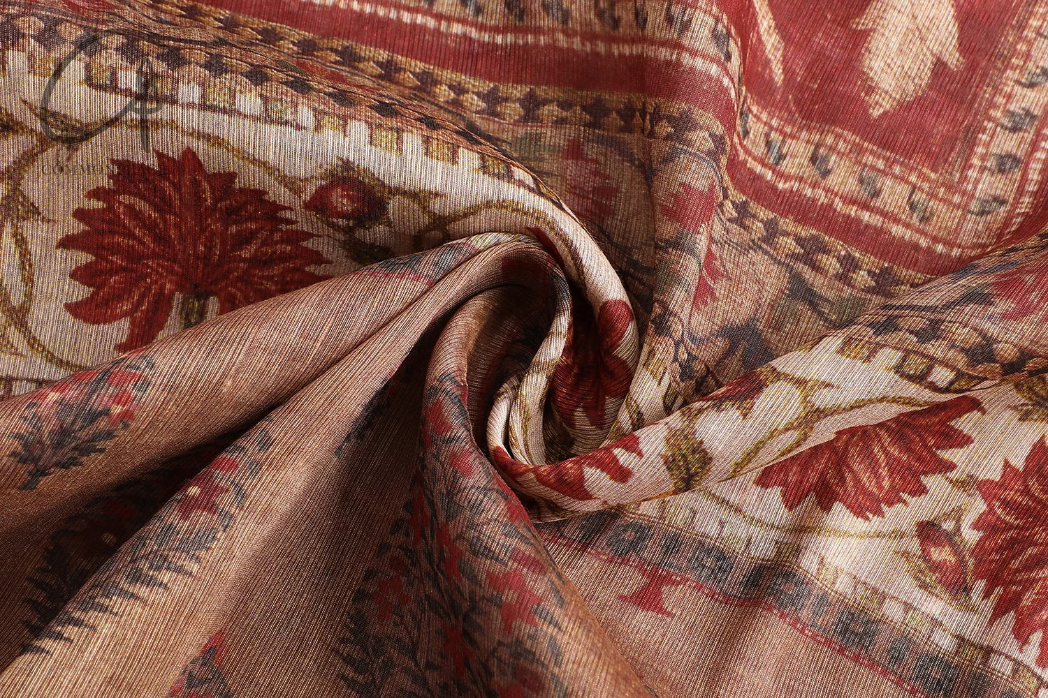 INTO THE EAST 24 Autumn and Winter Silk and Linen Printed Suspender Dress ITE-E1YGAW002NCC21DS-YH Printed - Image 11