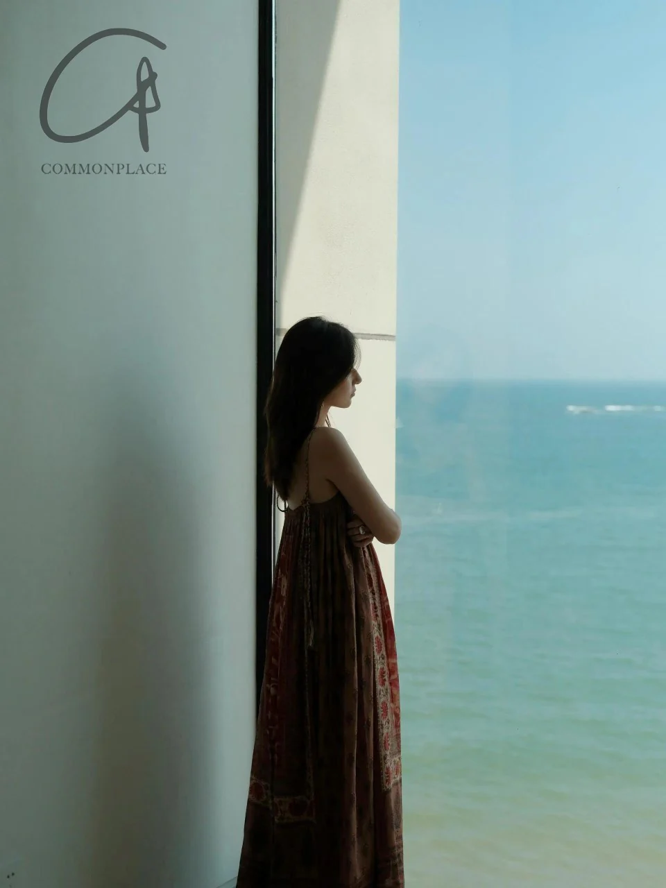 INTO THE EAST 24 Autumn and Winter Silk and Linen Printed Suspender Dress ITE-E1YGAW002NCC21DS-YH Printed - Image 17