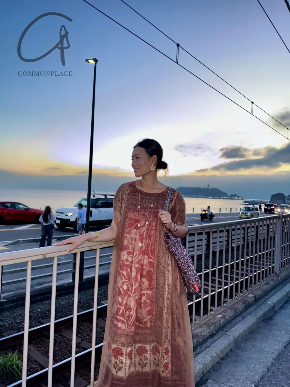 INTO THE EAST 24 Autumn and Winter Silk and Linen Printed Tulle Dress ITE-E1YGAW005NCC21DS-YH Printed - Image 18