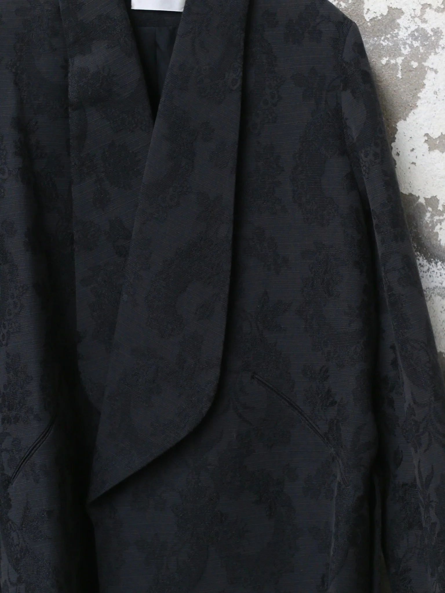 INTO THE EAST 25 Autumn/Winter Dark Jacquard Tassel Lace-up Jacket/Vest/Shorts ITE-E1DGAW027BL20JK-HEI Jacket - Image 7